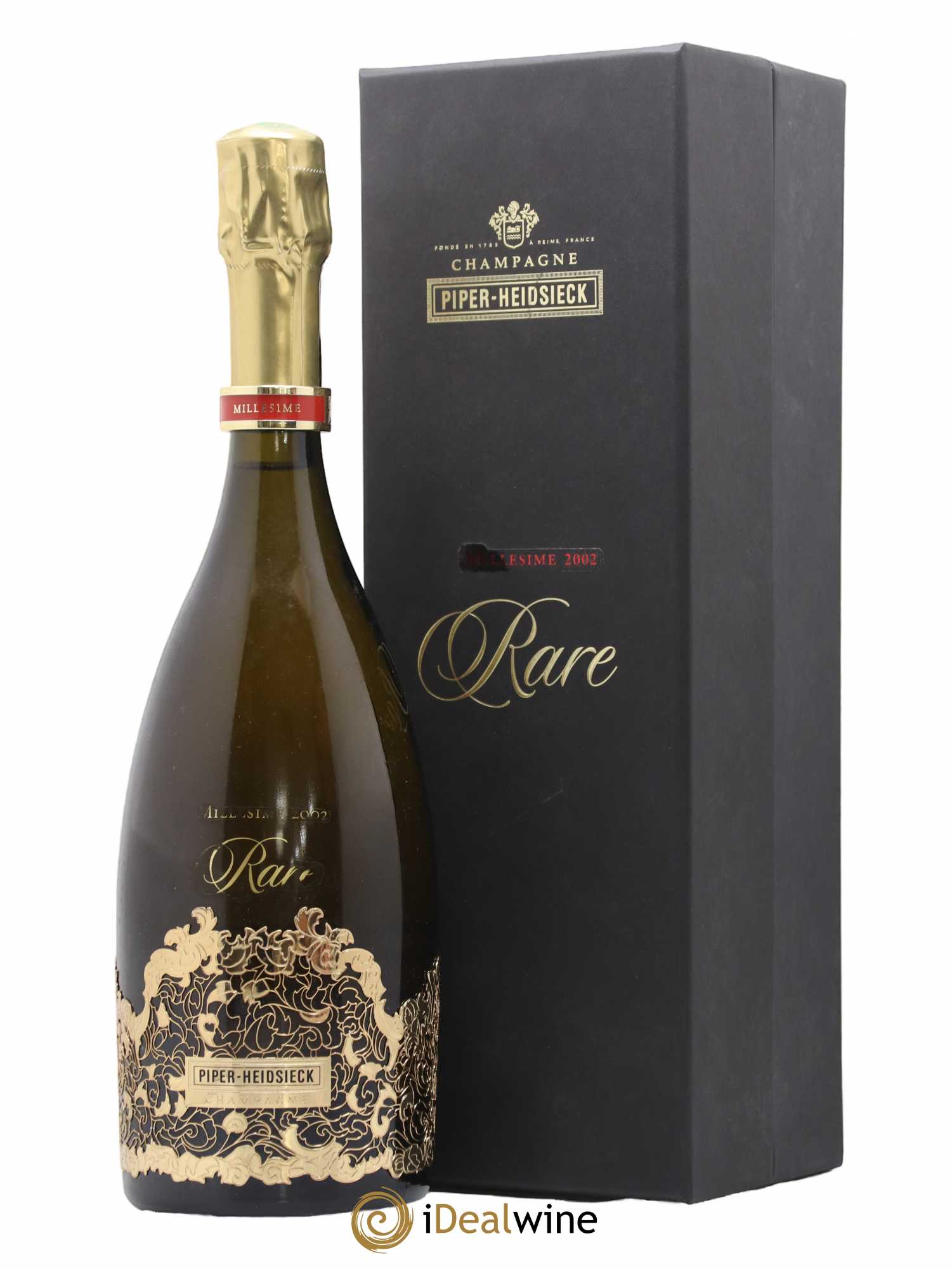 Rare Piper Heidsieck 2002 - Lot de 1 bouteille - 0