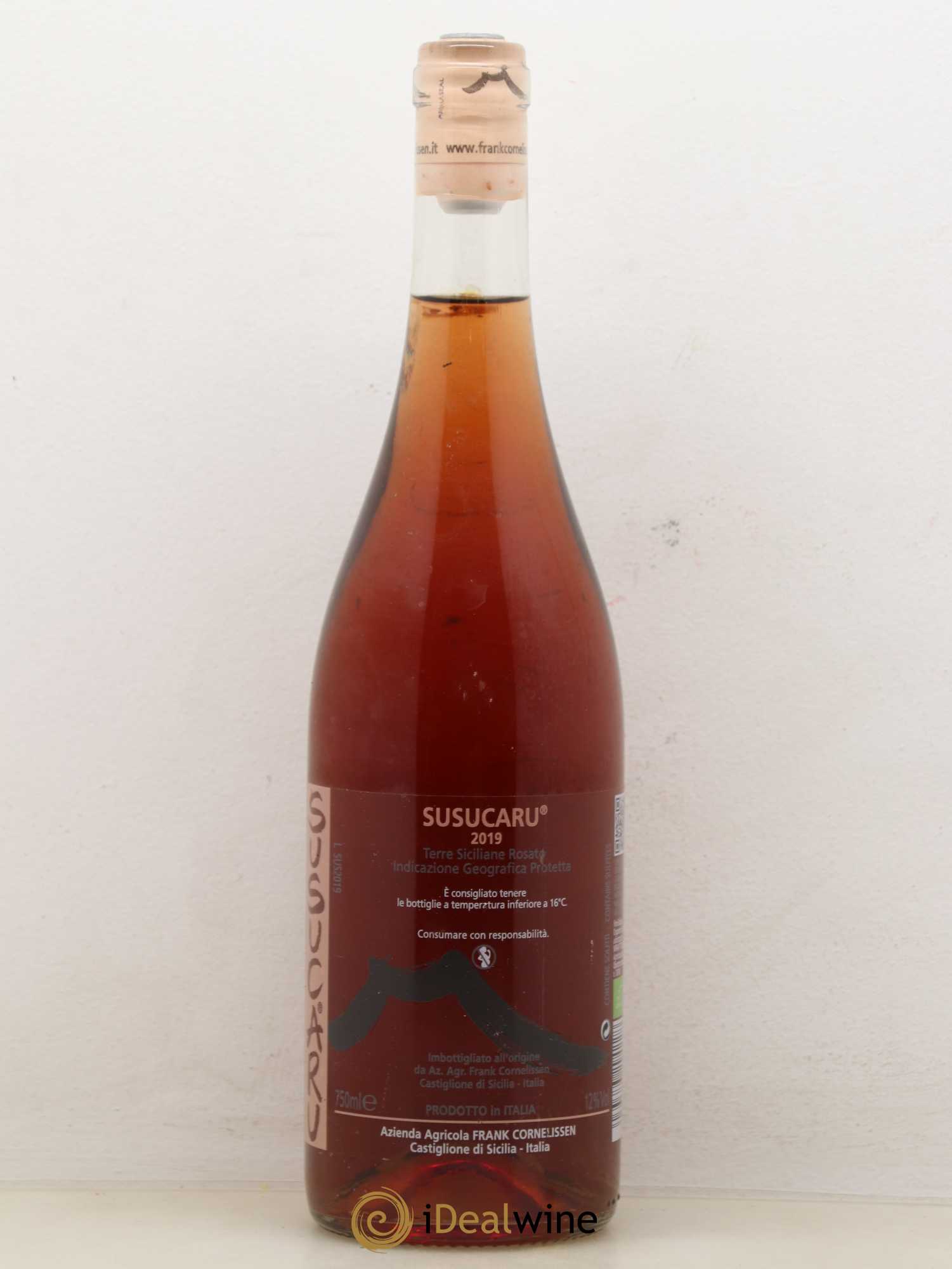 Terre Siciliane IGT Susucaru Frank Cornelissen 2019 - Lot de 1 bouteille - 0