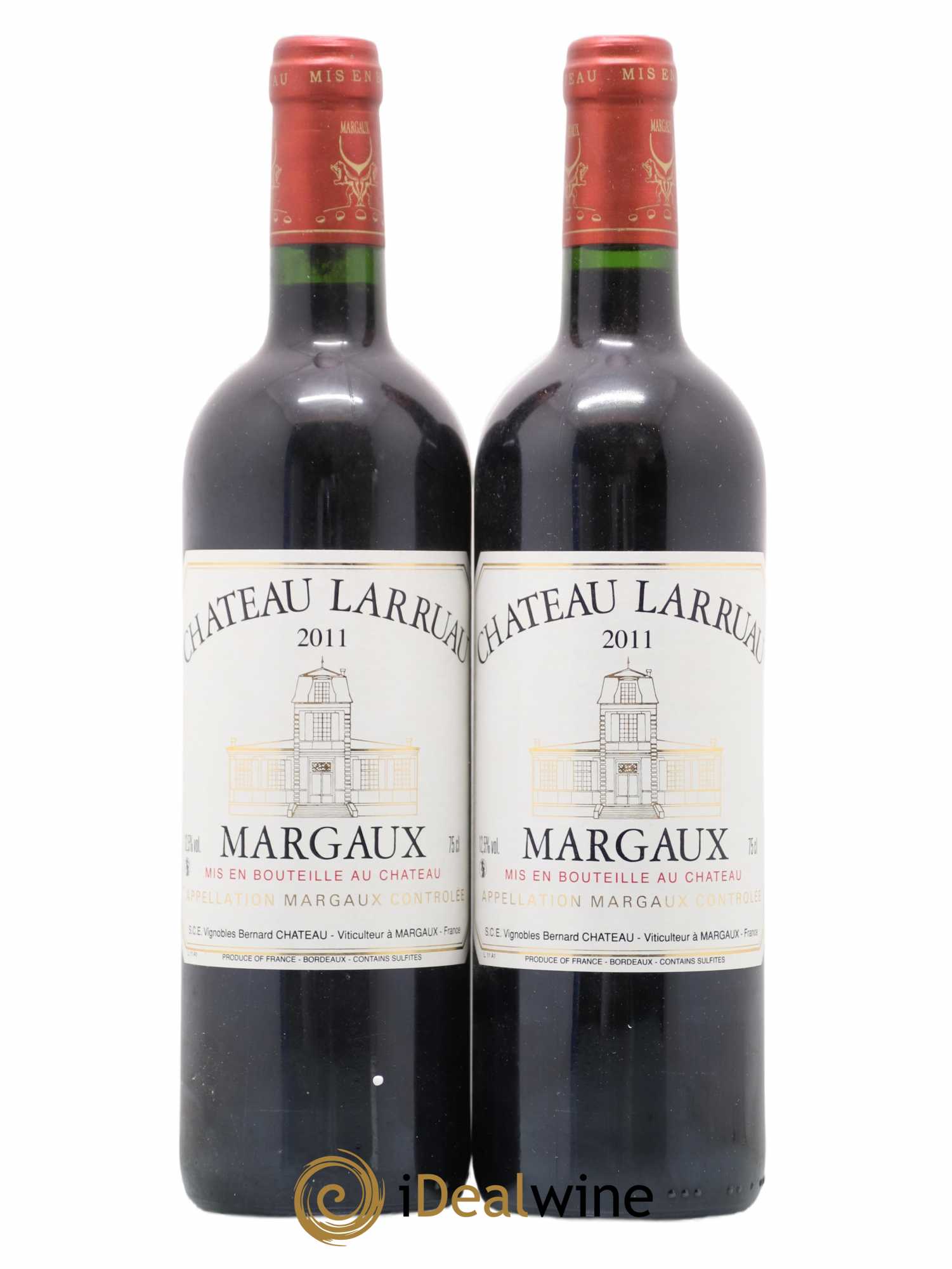 Château Larruau 2011 - Lot de 2 bouteilles - 0