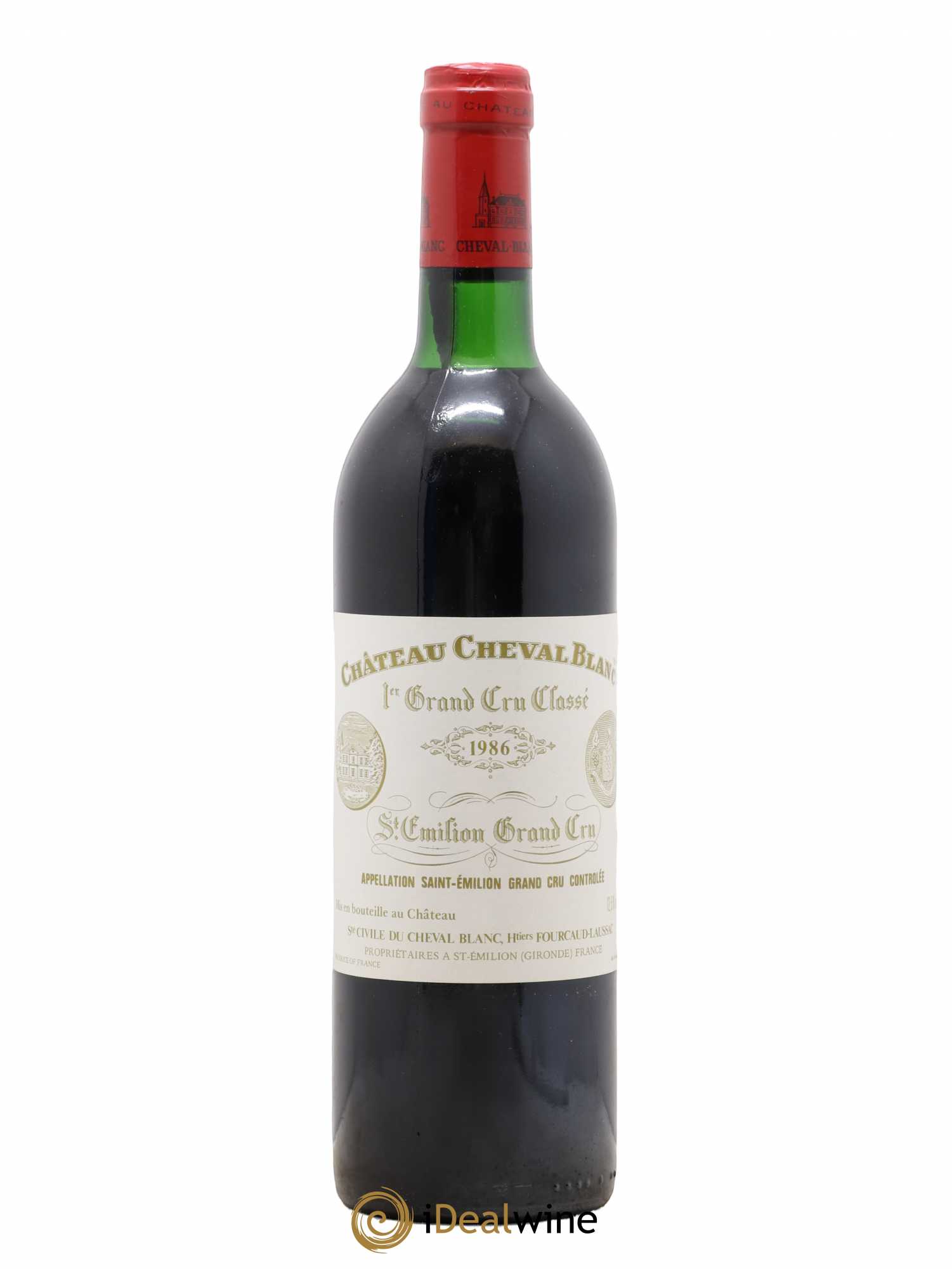 Château Cheval Blanc 1er Grand Cru Classé A 1986 - Lot de 1 bouteille - 0