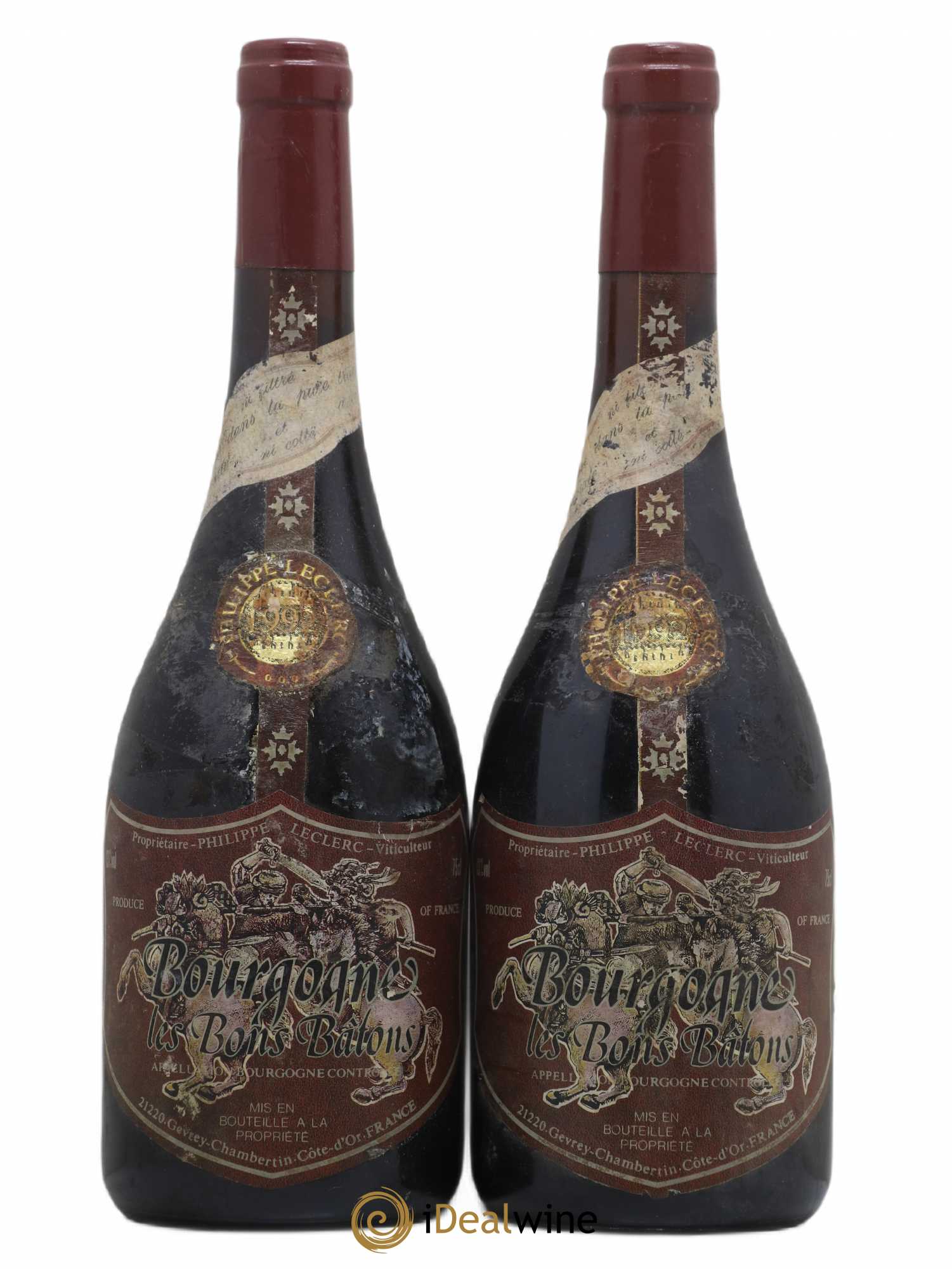 Bourgogne 1992 - Posten von 2 Flaschen - 0