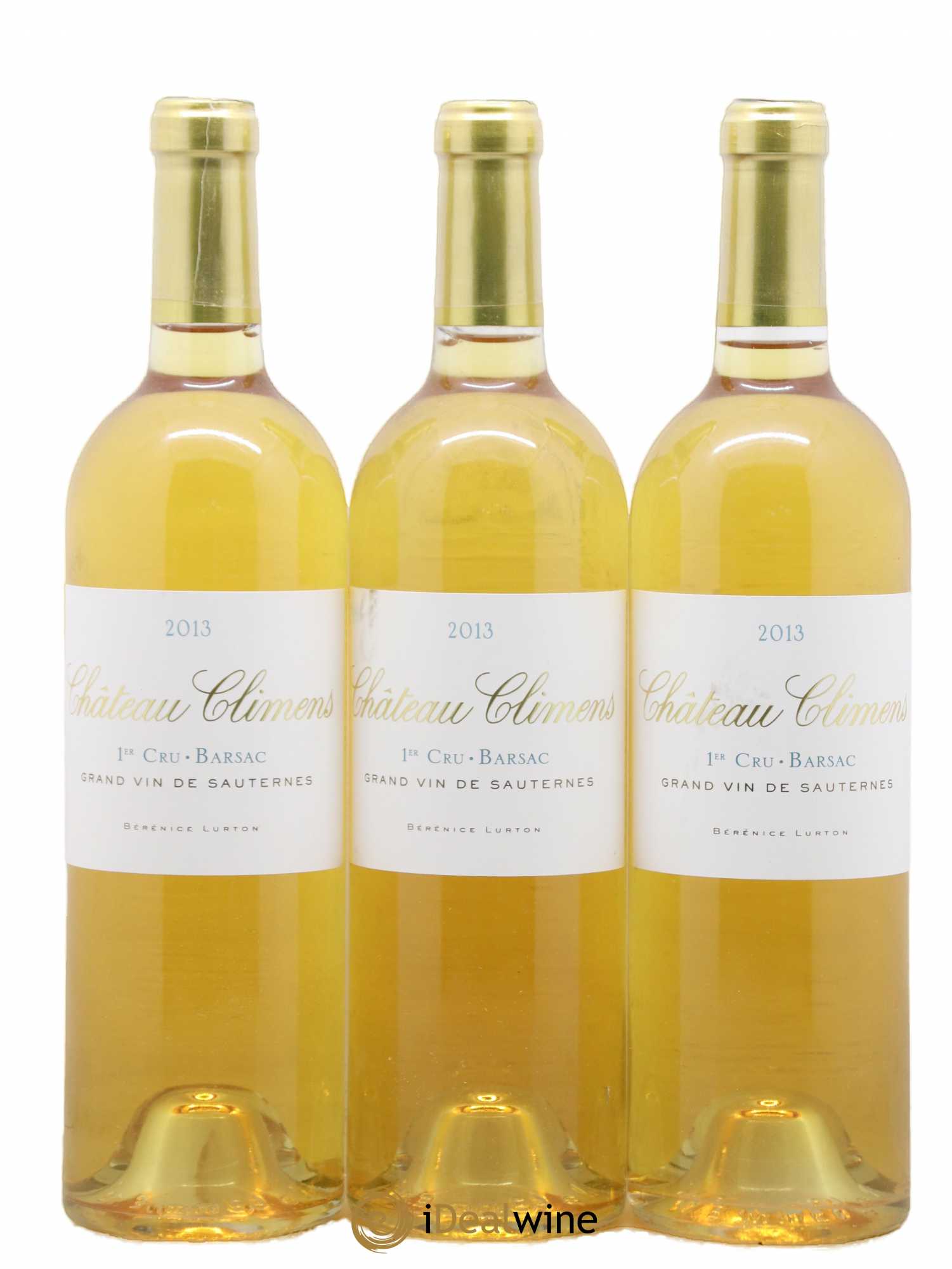 Château Climens 1er Grand Cru Classé 2013 - Lotto di 3 bottiglie - 0
