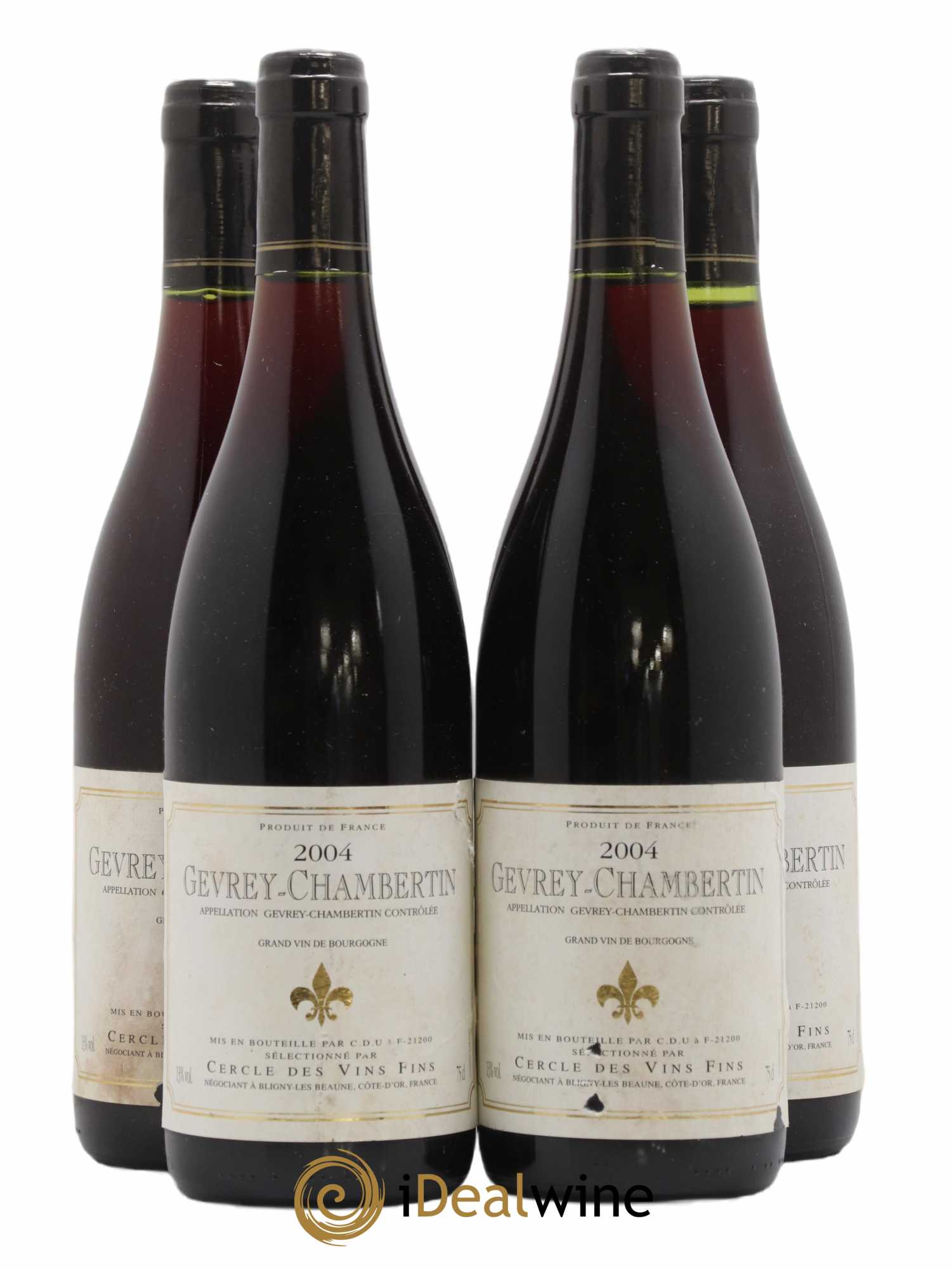Gevrey-Chambertin 2004 - Posten von 4 Flaschen - 0