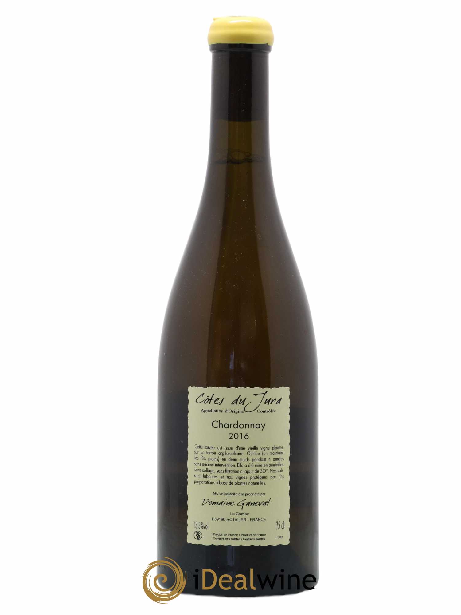 Côtes du Jura Les Chamois du Paradis Jean-François Ganevat (Domaine) 2016 - Lot de 1 bouteille - 1