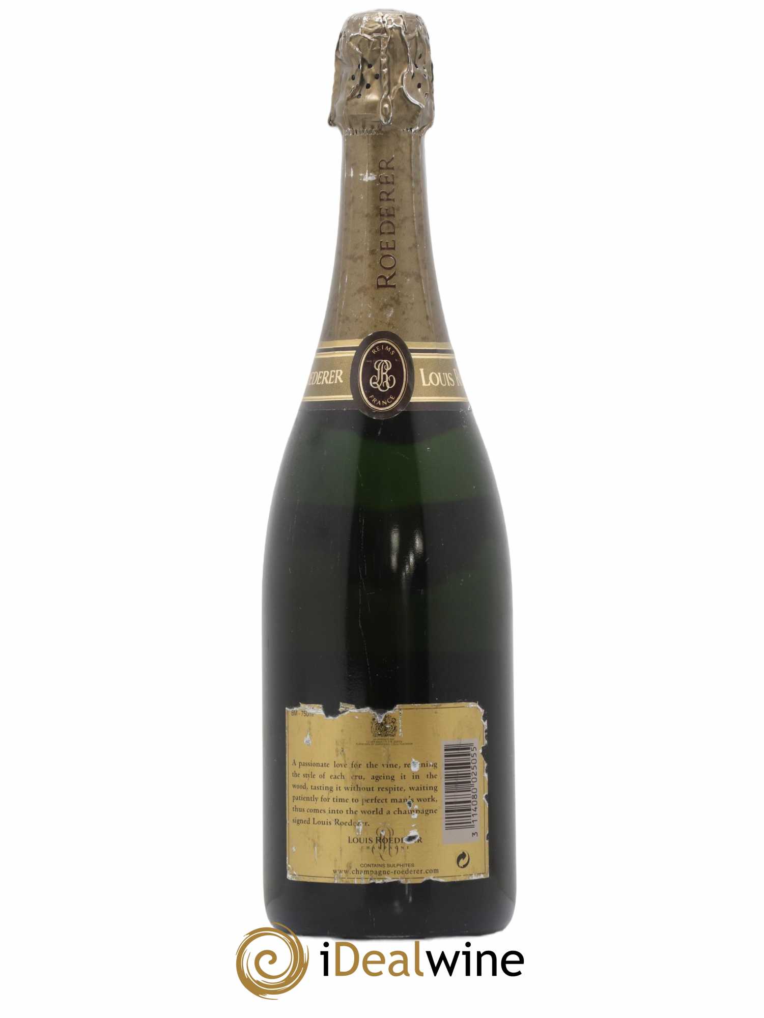 Millésimé Brut Louis Roederer  (no reserve) 1983 - Lot of 1 bottle - 1