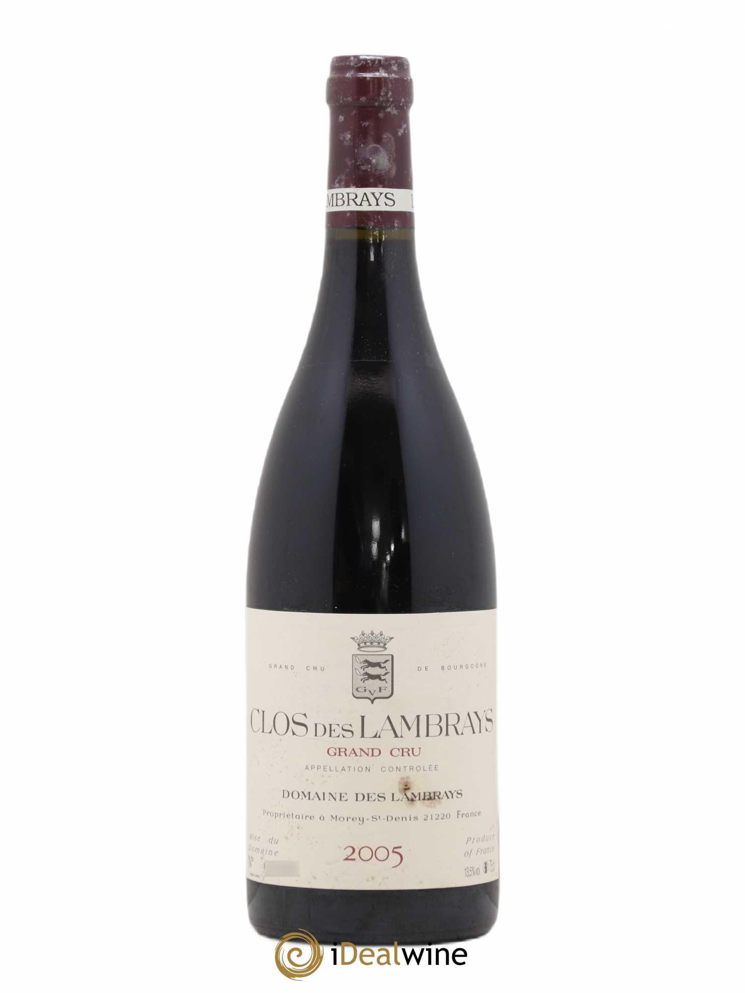 Clos des Lambrays Grand Cru Domaine des Lambrays 2005 - Lot de 1 bouteille - 0