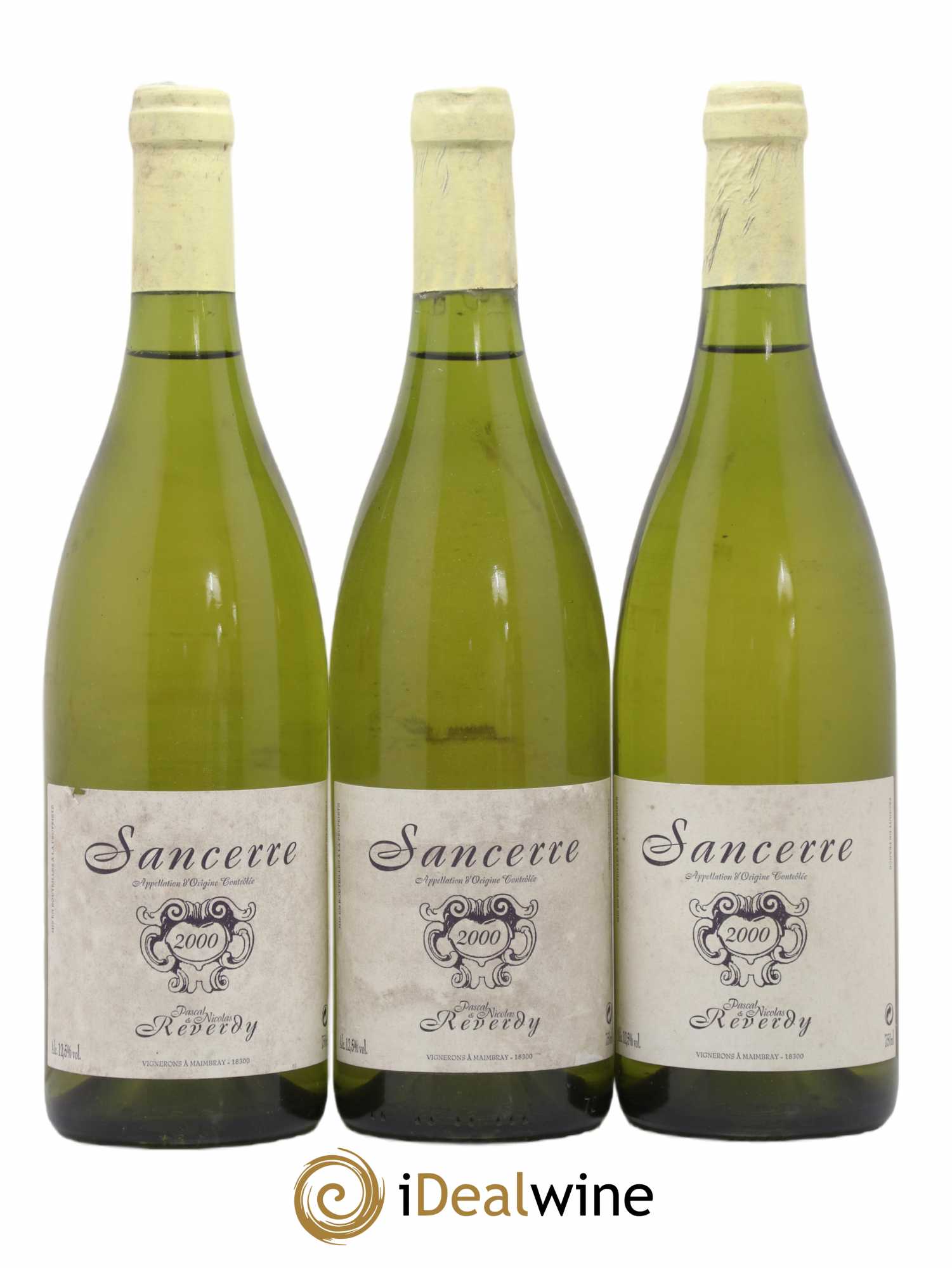 Sancerre Reverdy 2000 - Lot de 3 bouteilles - 0