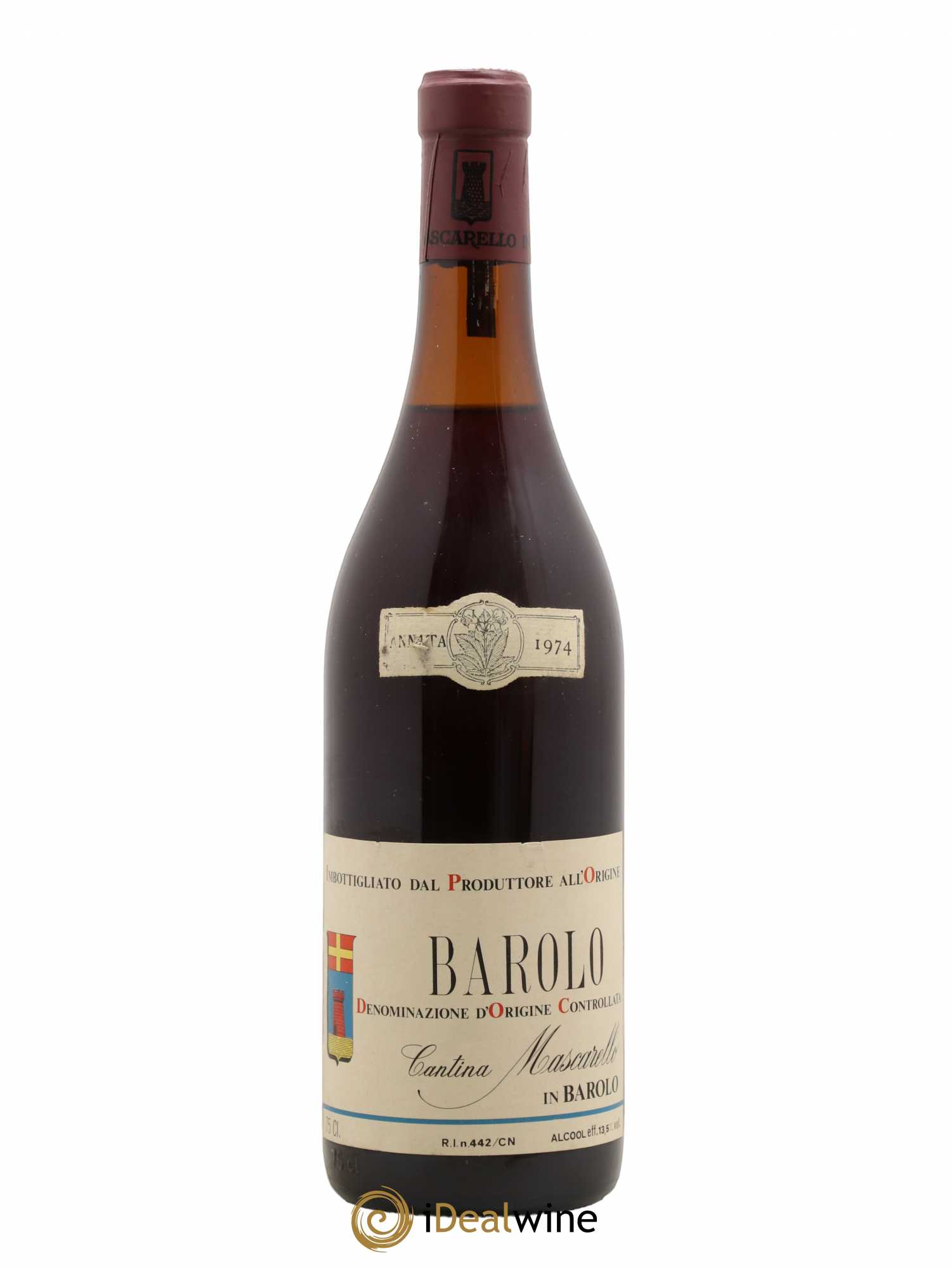 Barolo 1974 - Posten von 1 Flasche - 0