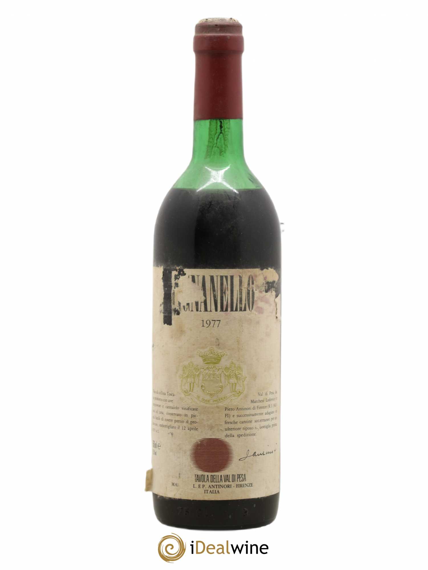Toscana IGT Tignanello Tenuta Tignanello - Marchesi Antinori 1977 - Lot de 1 bouteille - 0