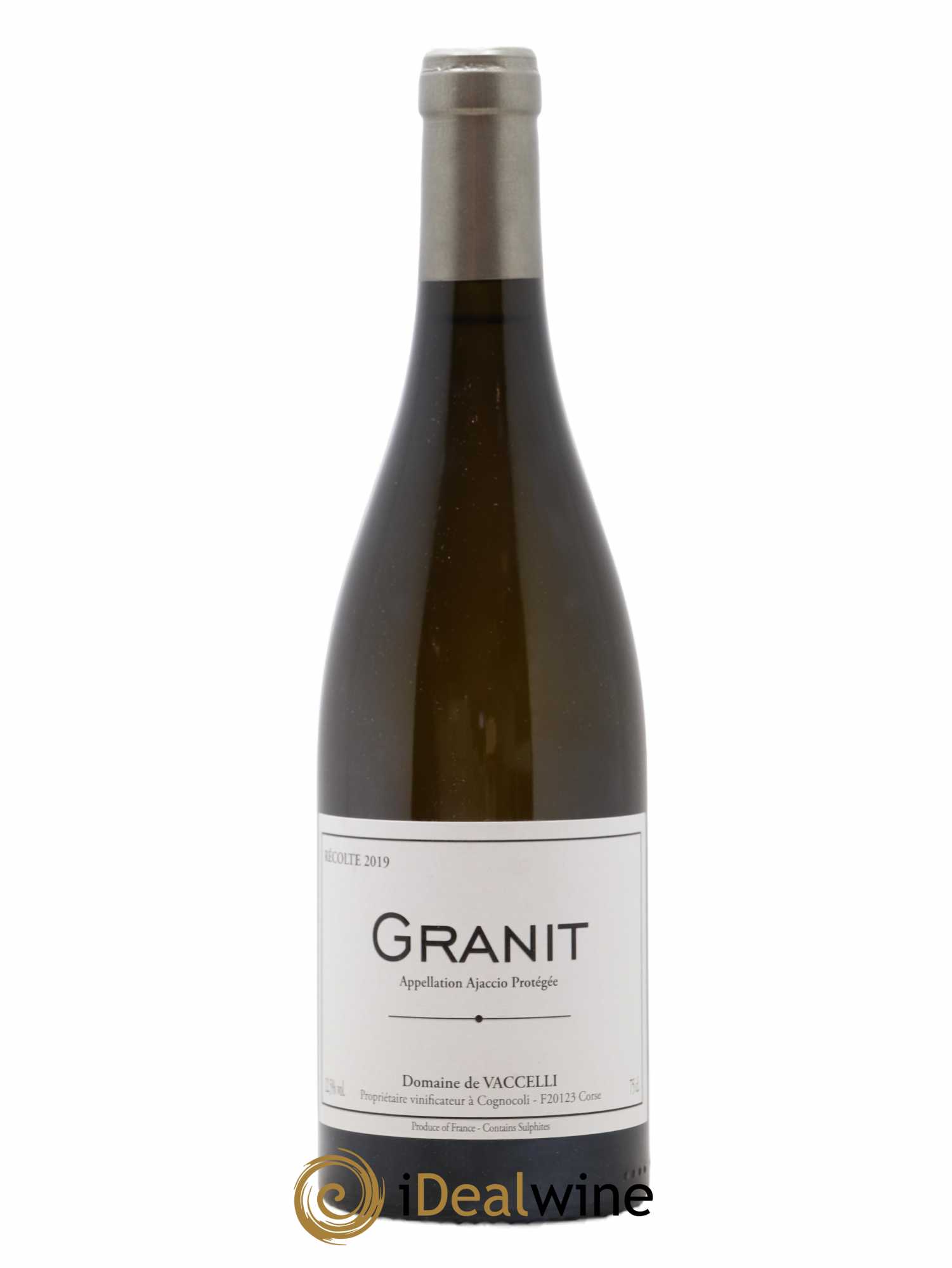 Ajaccio Granit Vaccelli 2019 - Lot de 1 bouteille - 0