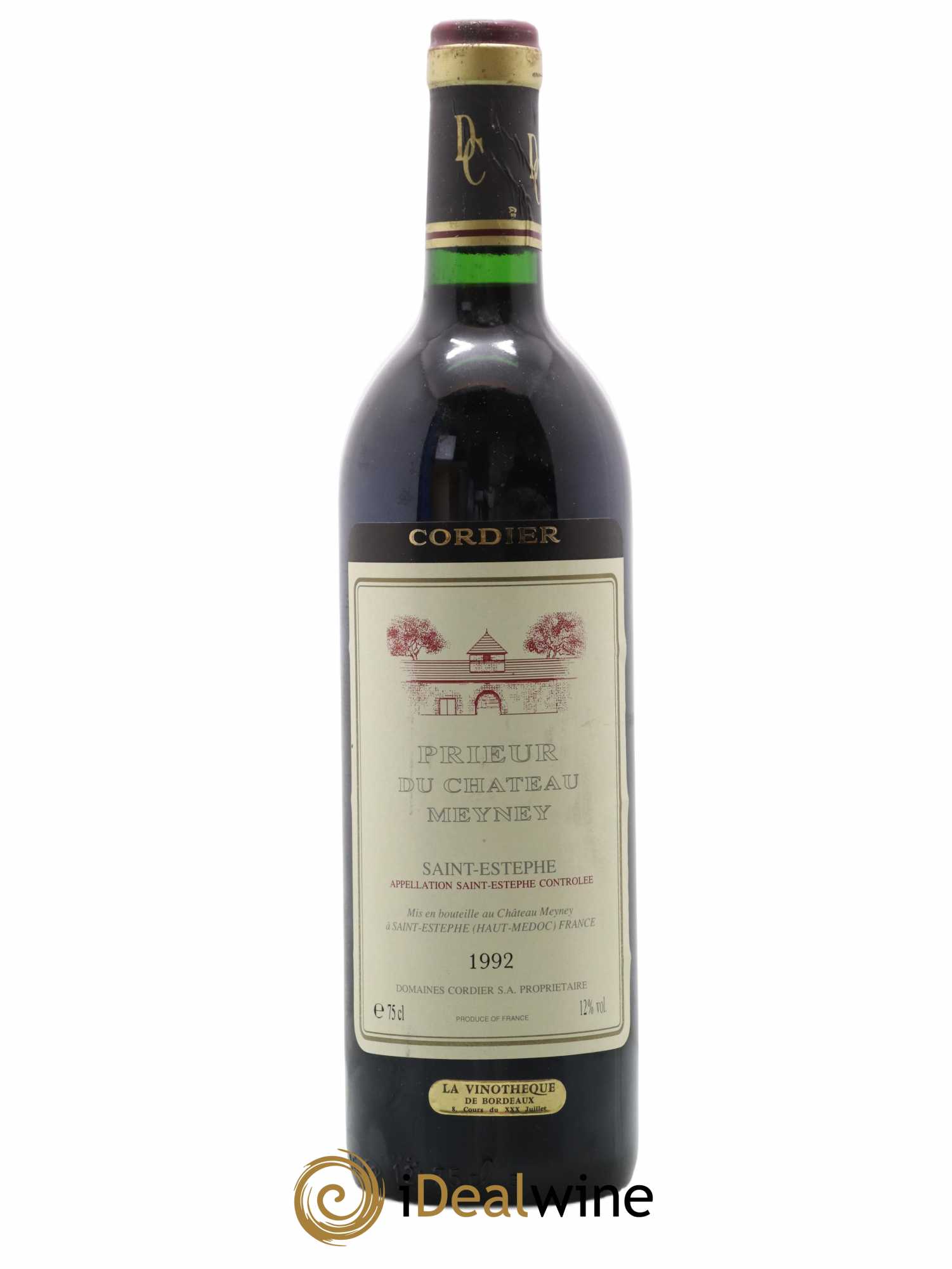 Prieur de Meyney Second Vin 1992 - Lot de 1 bouteille - 0