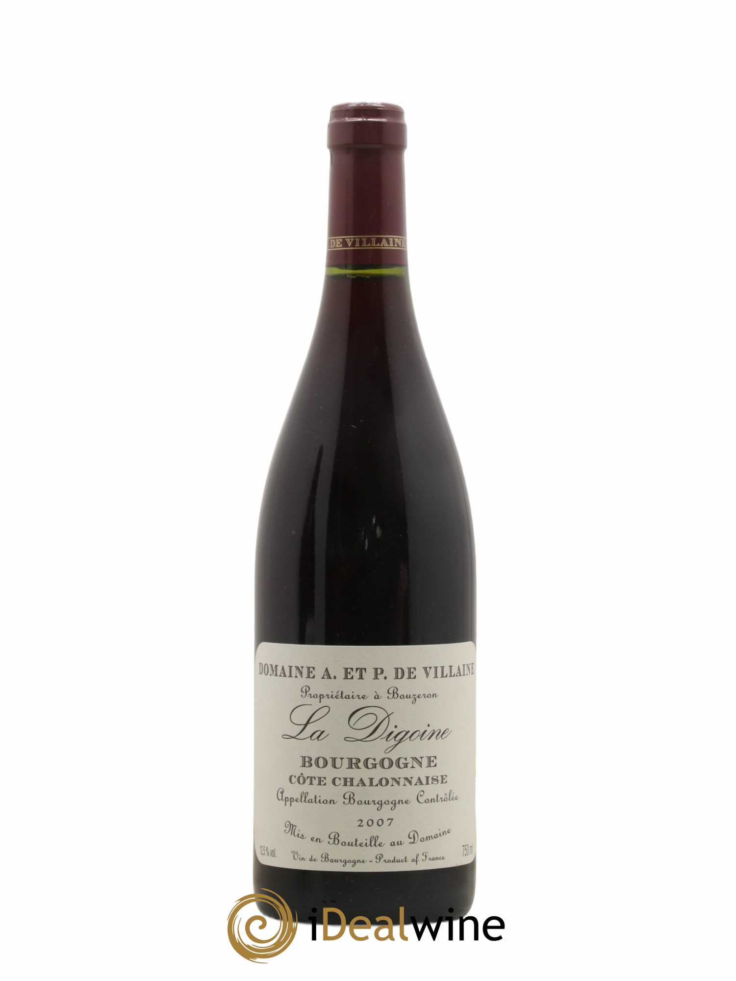 Bourgogne La Digoine Domaine de Villaine 2007 - Lot de 1 bouteille - 0