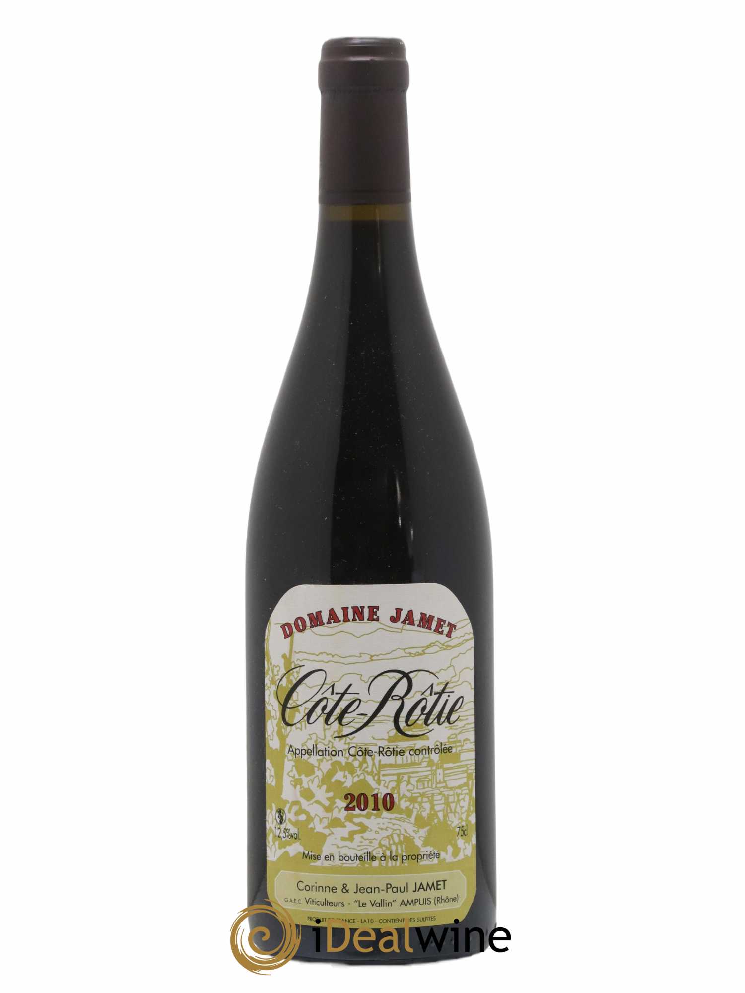 Côte-Rôtie Jamet (Domaine) 2010 - Lot de 1 bouteille - 0