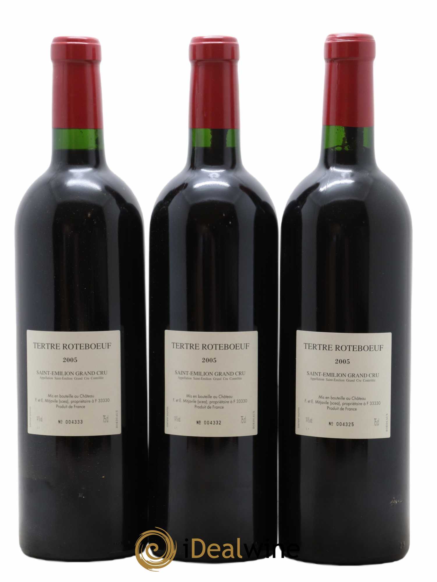 Château Tertre Roteboeuf 2005 - Lot de 6 bouteilles - 2