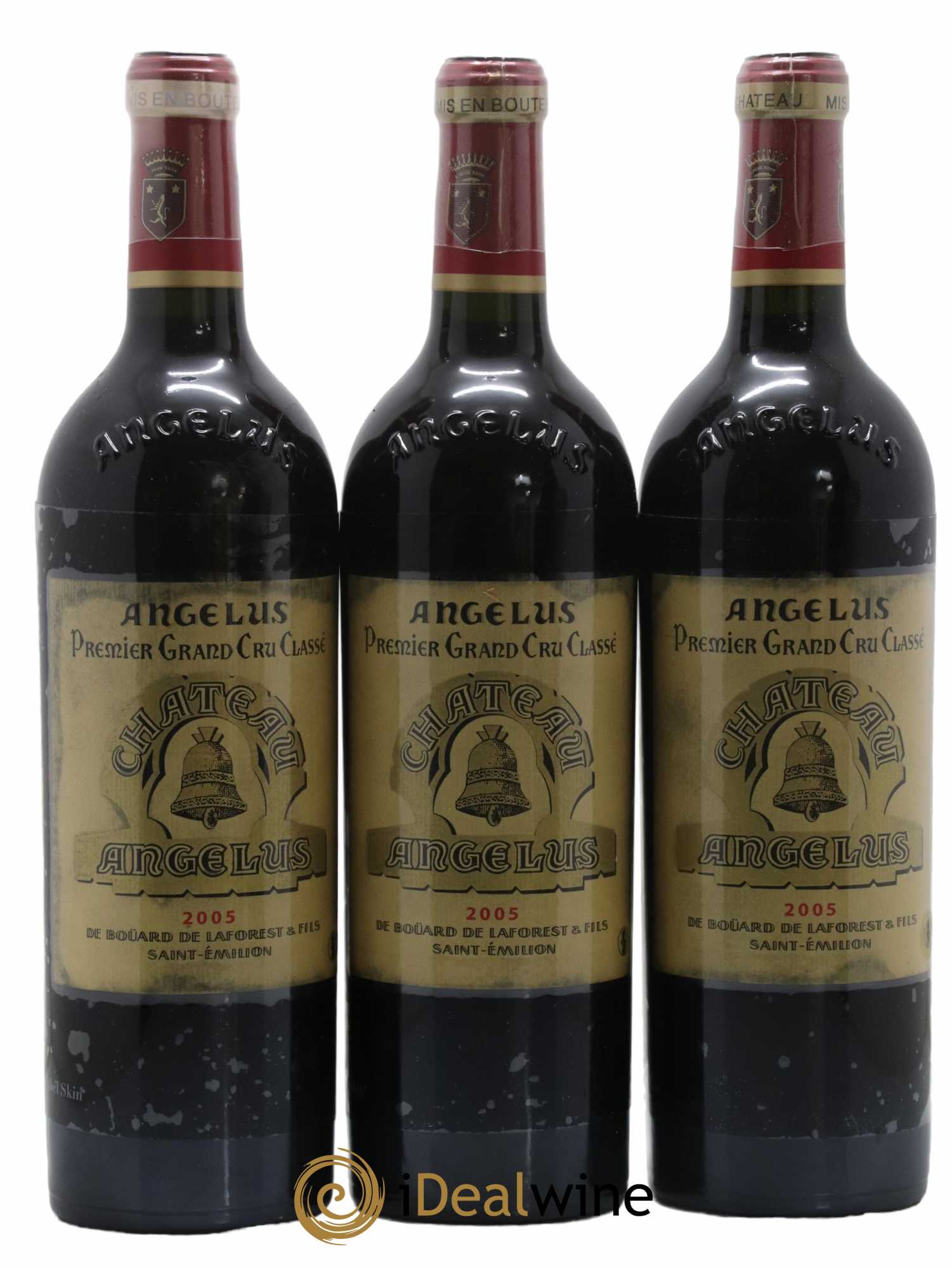 Château Angélus 1er Grand Cru Classé A 2005 - Lot de 6 bouteilles - 1