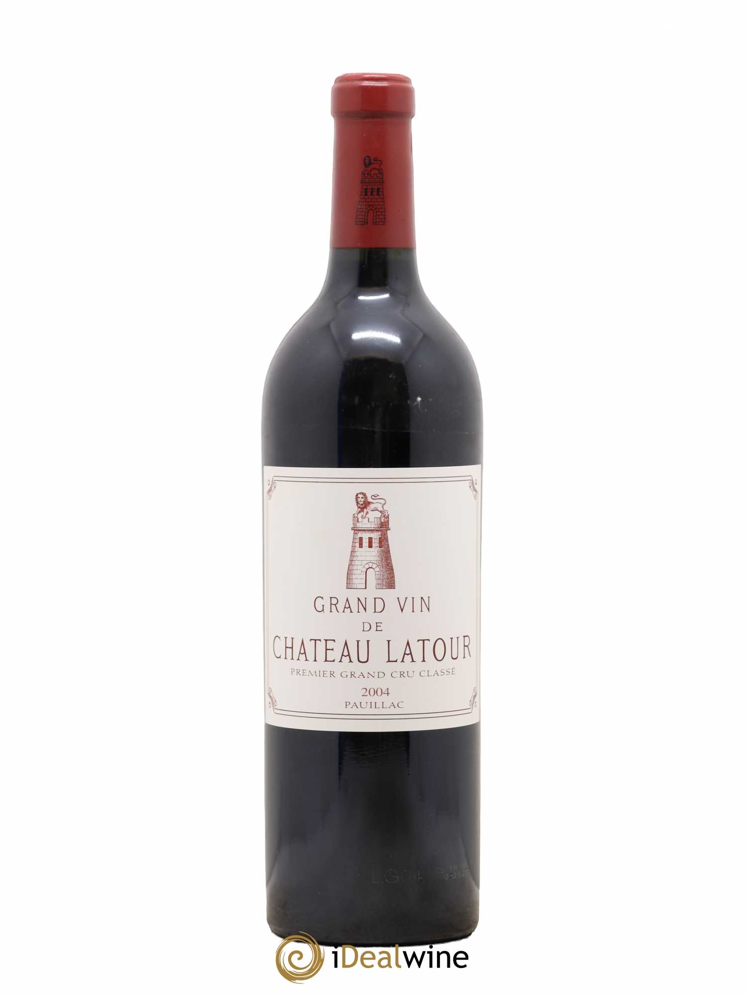 Château Latour 1er Grand Cru Classé 2004 - Lot de 1 bouteille - 0