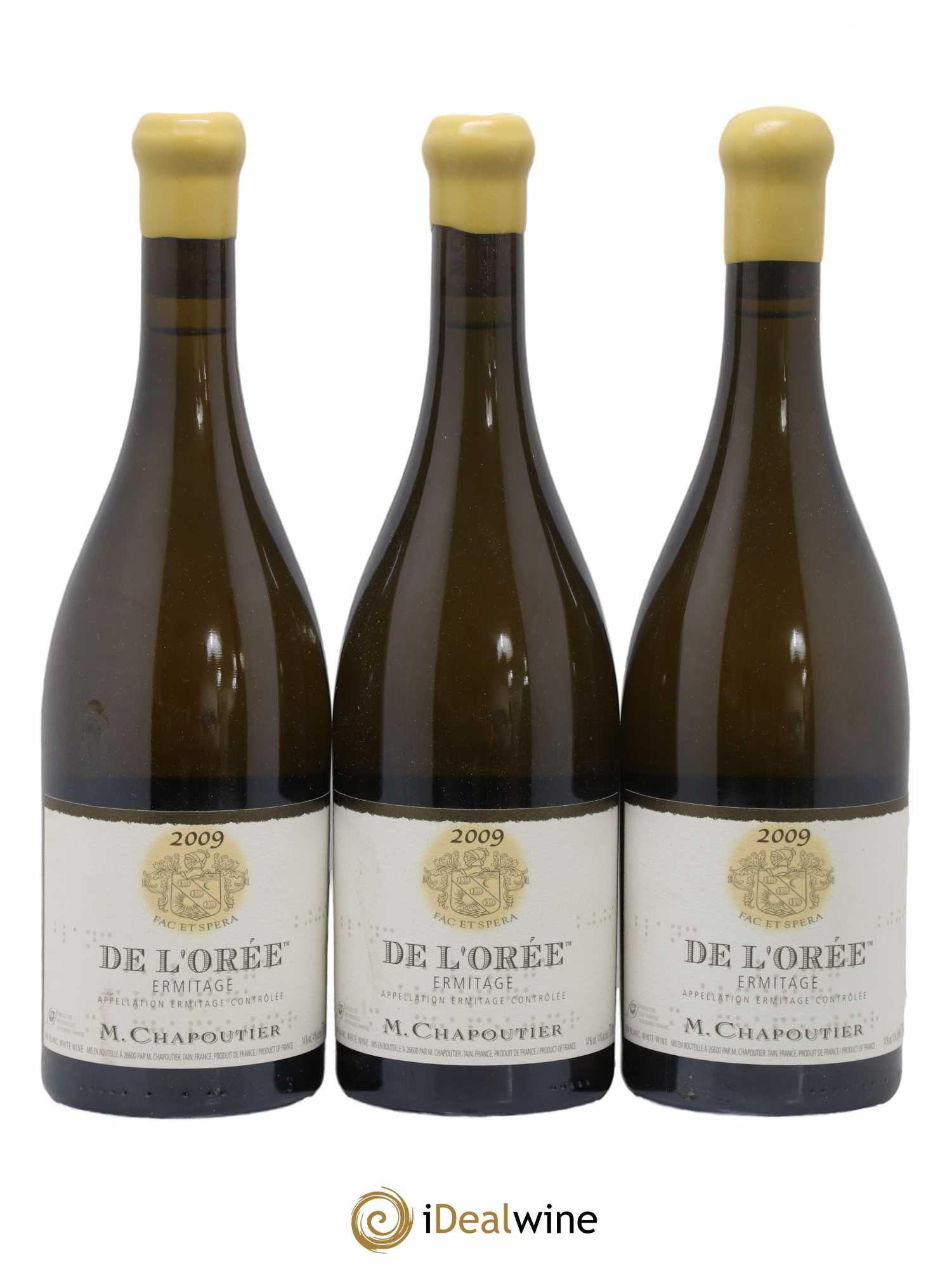 Hermitage Ermitage de l'Orée Chapoutier 2009 - Lot de 3 bouteilles - 0