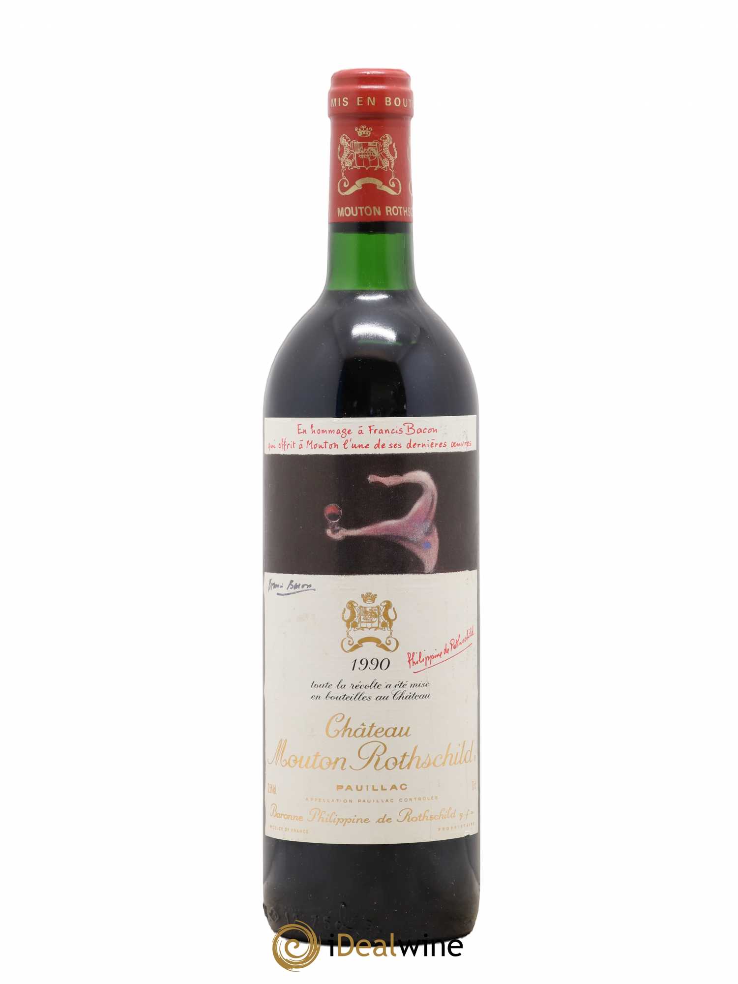 Château Mouton Rothschild 1er Grand Cru Classé 1990 - Lot of 1 bottle - 0