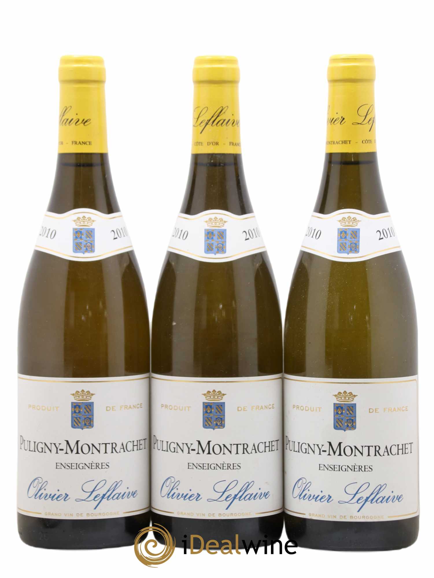 Puligny-Montrachet Enseignères Olivier Leflaive 2010 - Lot de 3 bouteilles - 0