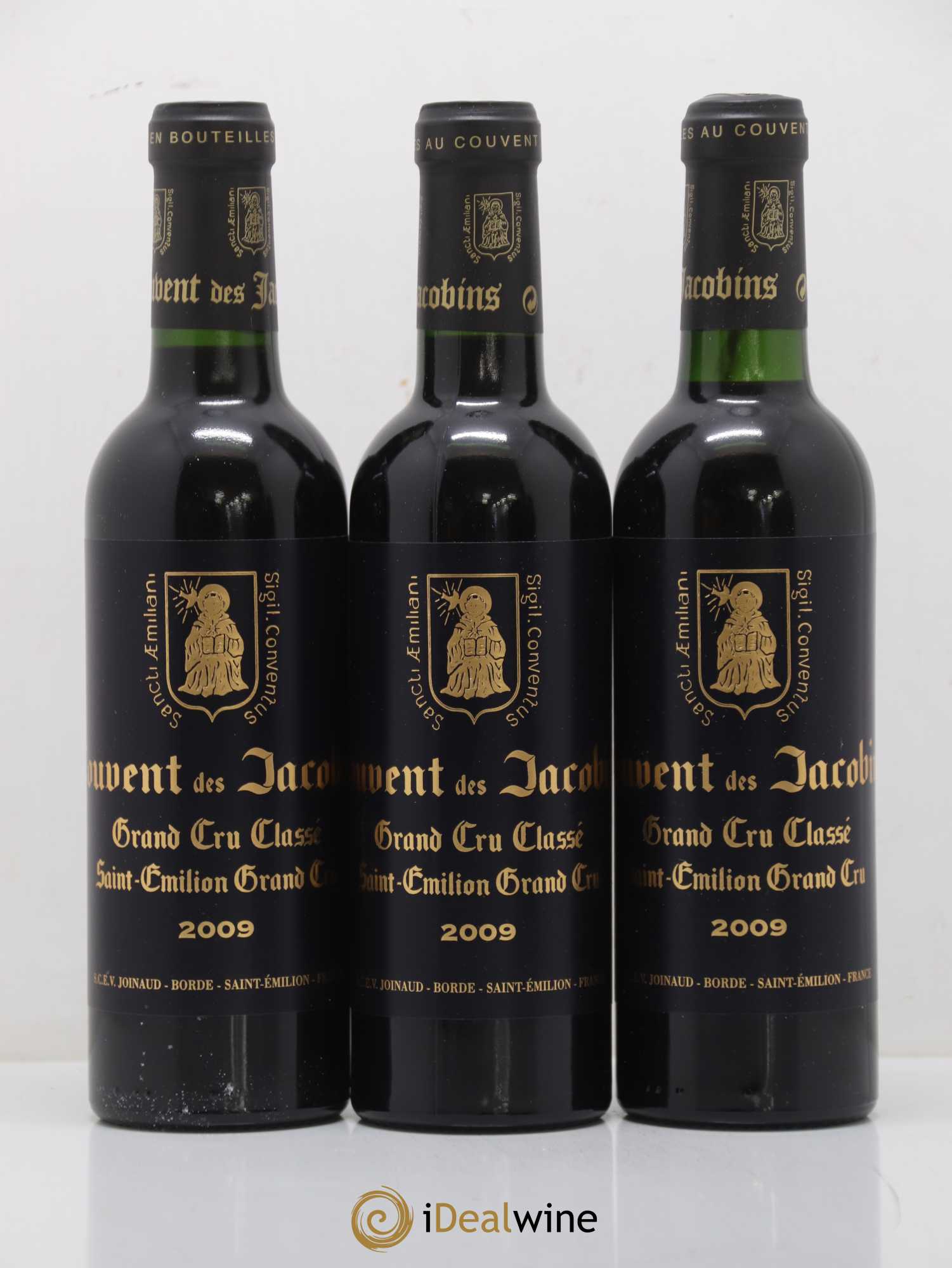 Château Couvent des Jacobins Grand Cru Classé 2009 - Posten von 6 Demi-Flaschen - 2
