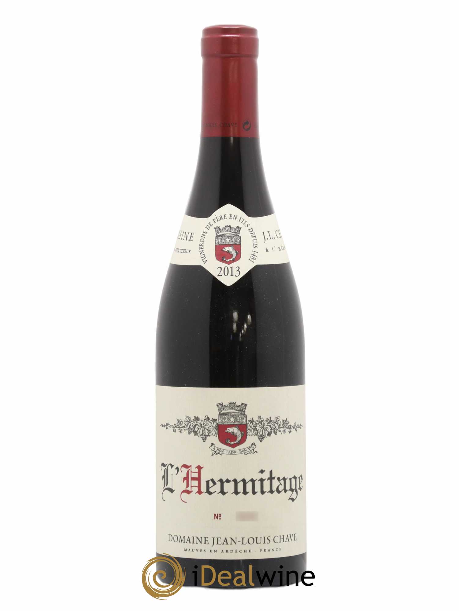Hermitage Jean-Louis Chave 2013 - Lot de 1 bouteille - 0