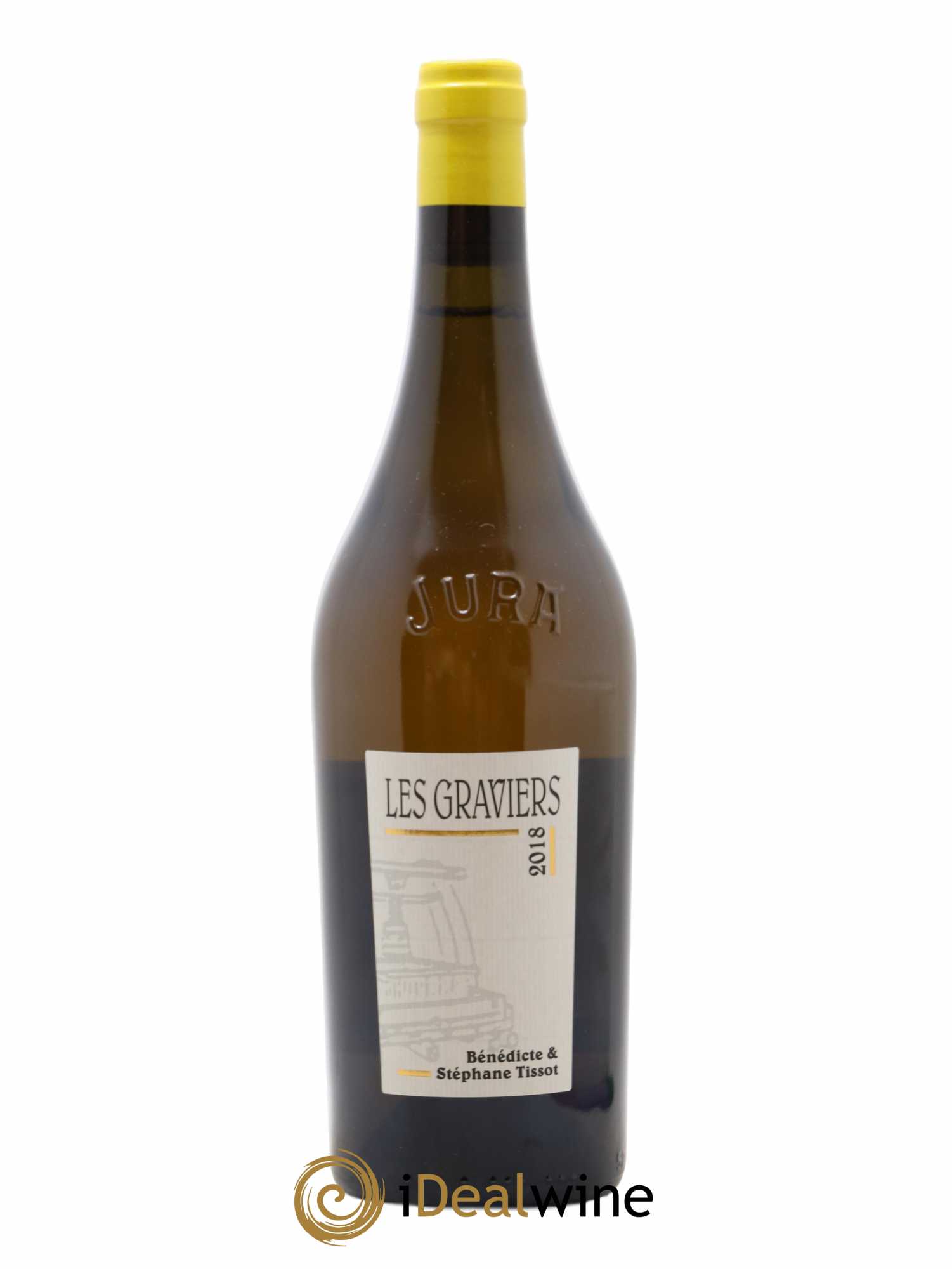 Arbois Chardonnay Les Graviers Bénédicte et Stéphane Tissot 2018 - Lot de 1 bouteille - 0