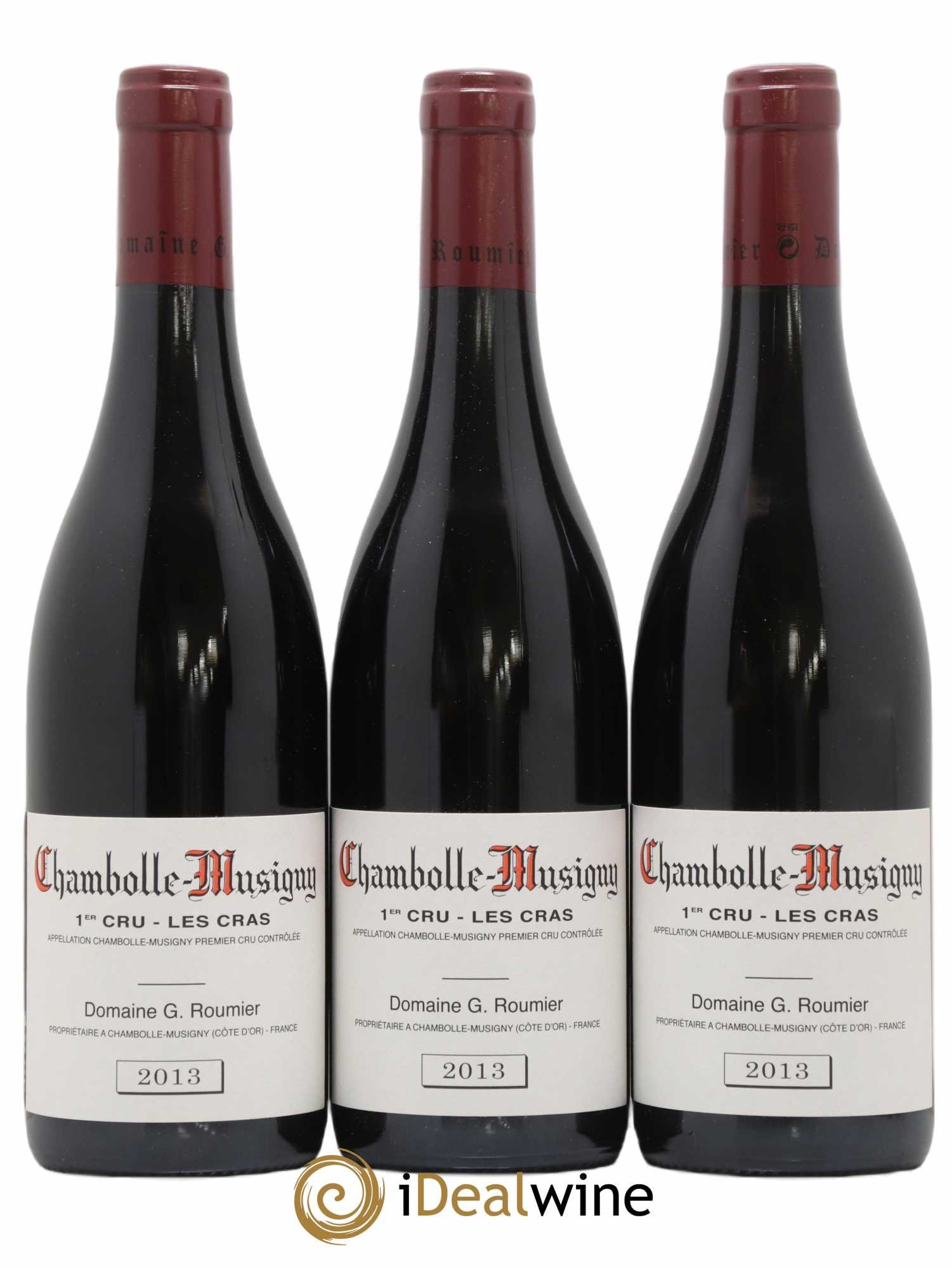Chambolle-Musigny 1er Cru Les Cras Georges Roumier (Domaine) 2013 - Lot of 3 bottles - 0