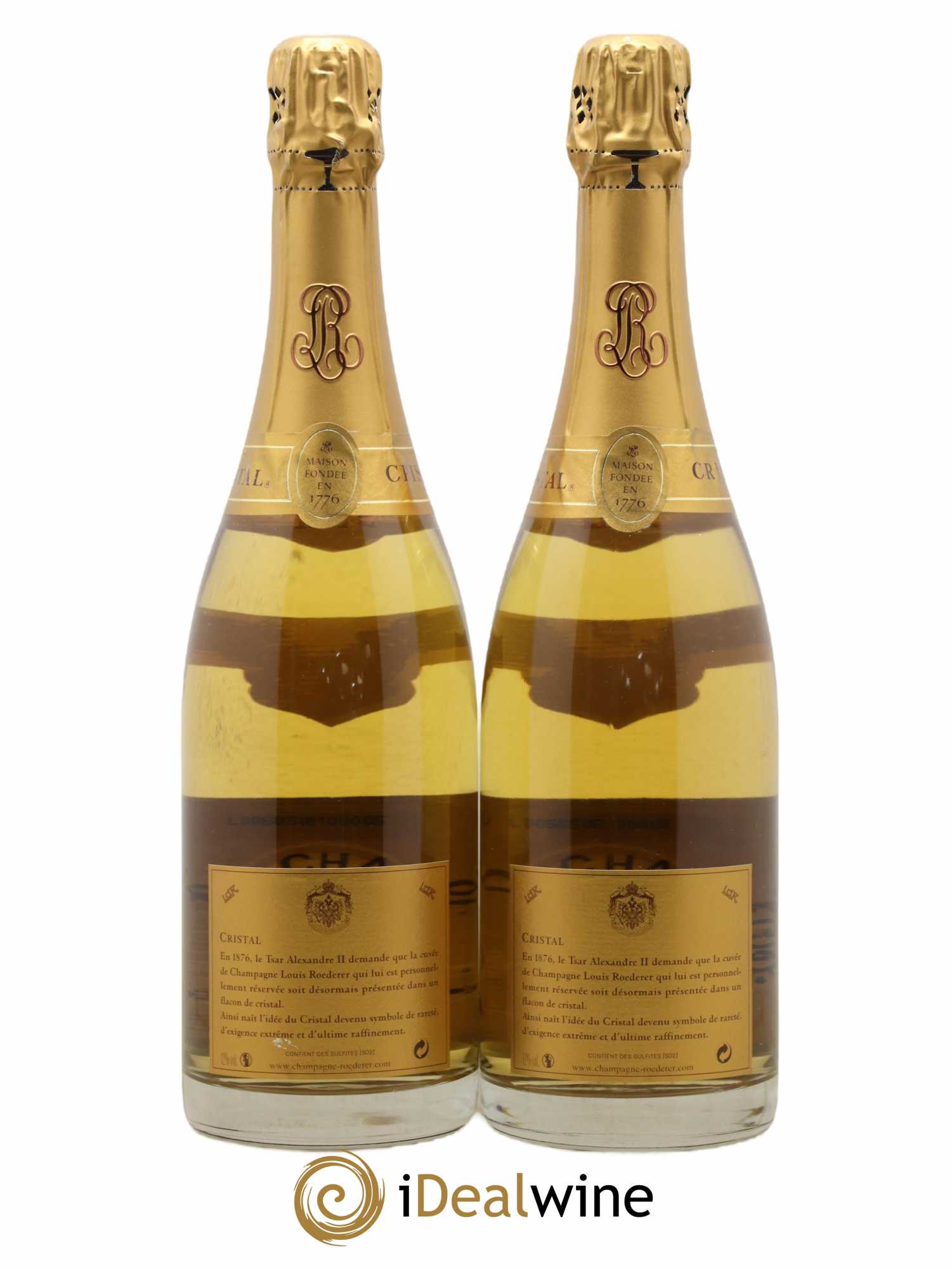 Cristal Louis Roederer 2000 - Lot de 2 bouteilles - 2