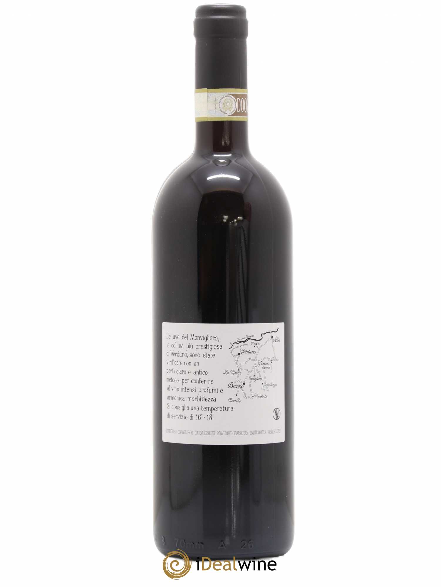 Barolo DOCG Monvigliero Comm. Giovan Battista Burlotto 2017 - Lot de 1 bouteille - 1