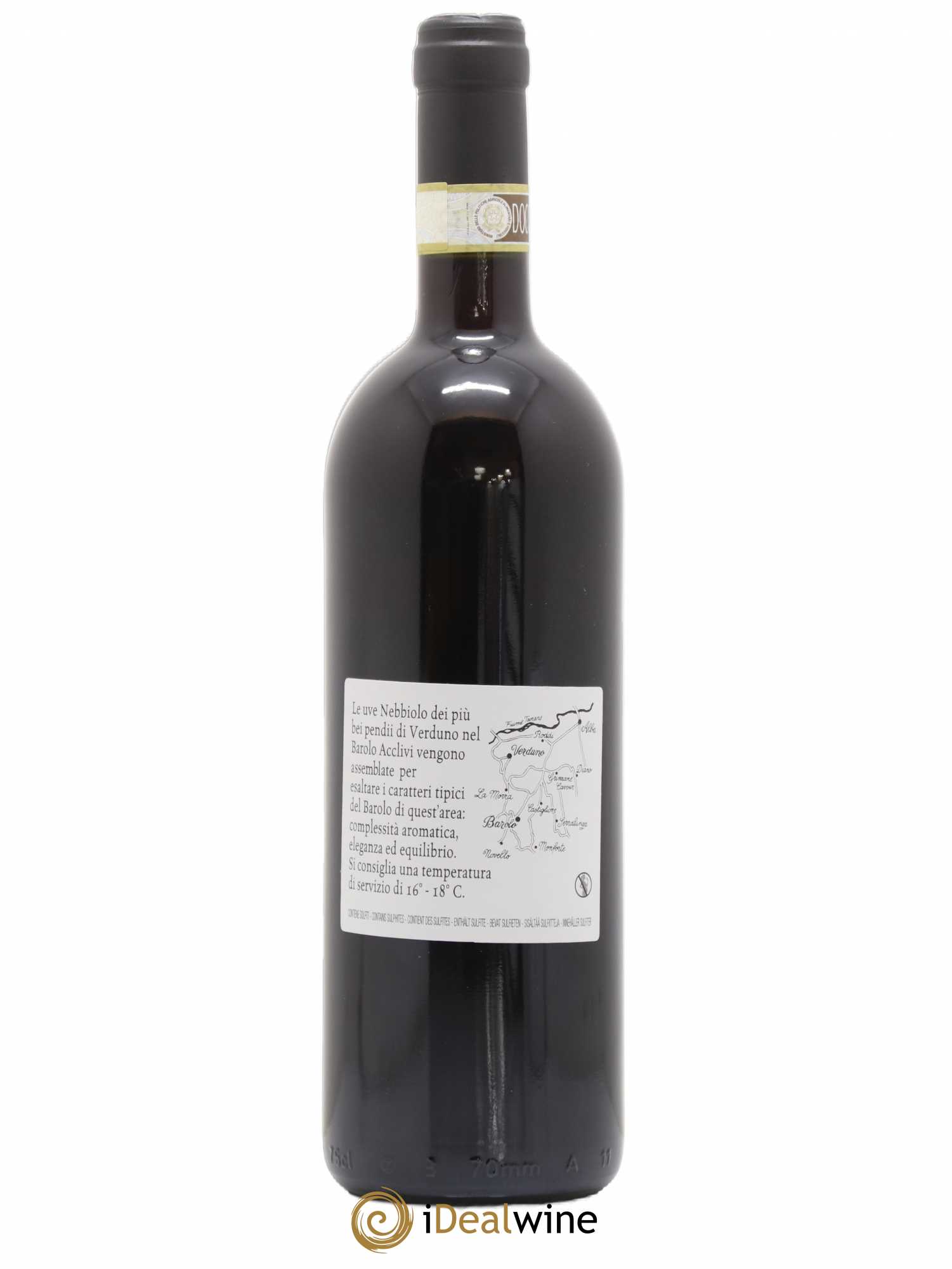 Barolo DOCG Acclivi Comm. Giovan Battista Burlotto 2018 - Lot de 1 bouteille - 1