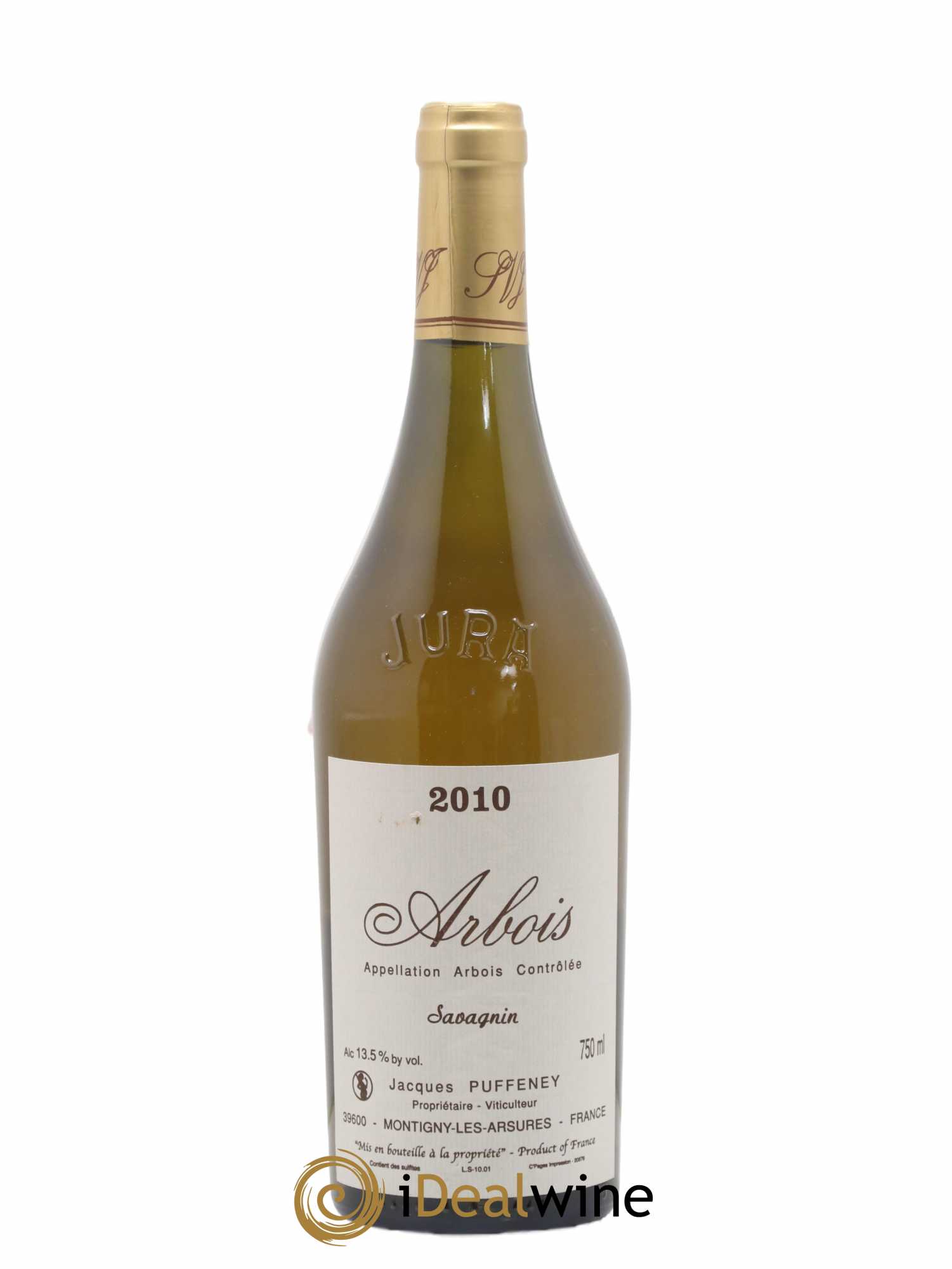 Arbois Savagnin Jacques Puffeney 2010 - Lot de 1 bouteille - 0