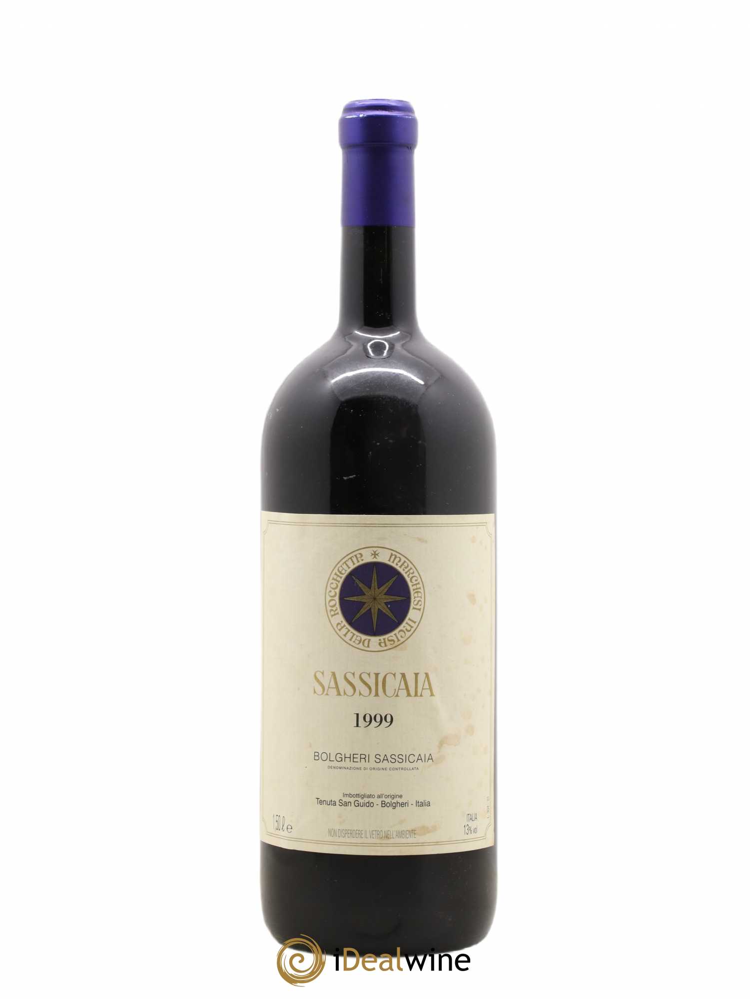 Bolgheri DOC Sassicaia Tenuta San Guido 1999 - Lot de 1 magnum - 0