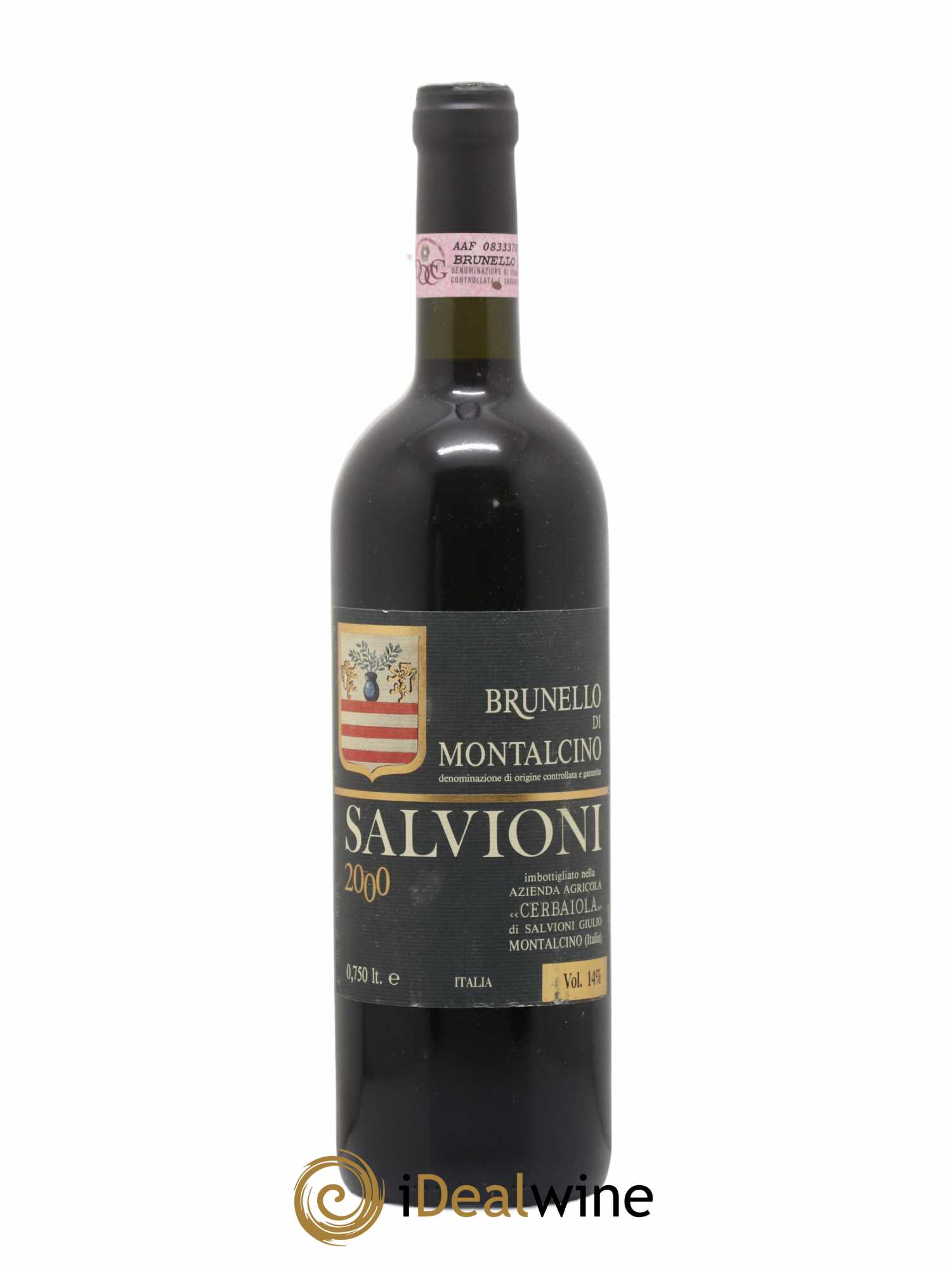 Brunello di Montalcino DOCG Salvioni Azienda Agricola Cerbaiola (sans prix de réserve) 2000 - Lot de 1 bouteille - 0