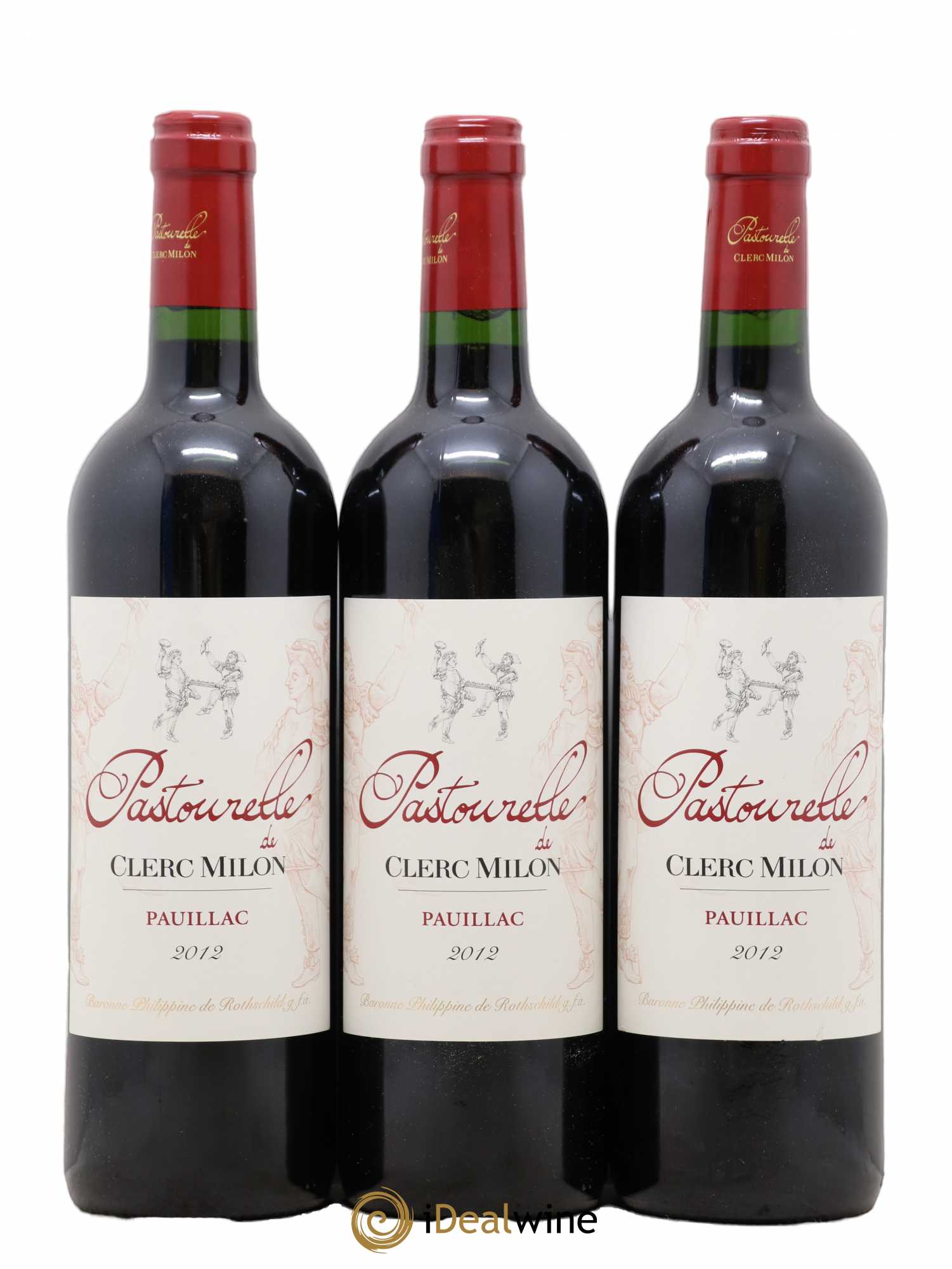 Pauillac 2012 - Posten von 3 Flaschen - 0