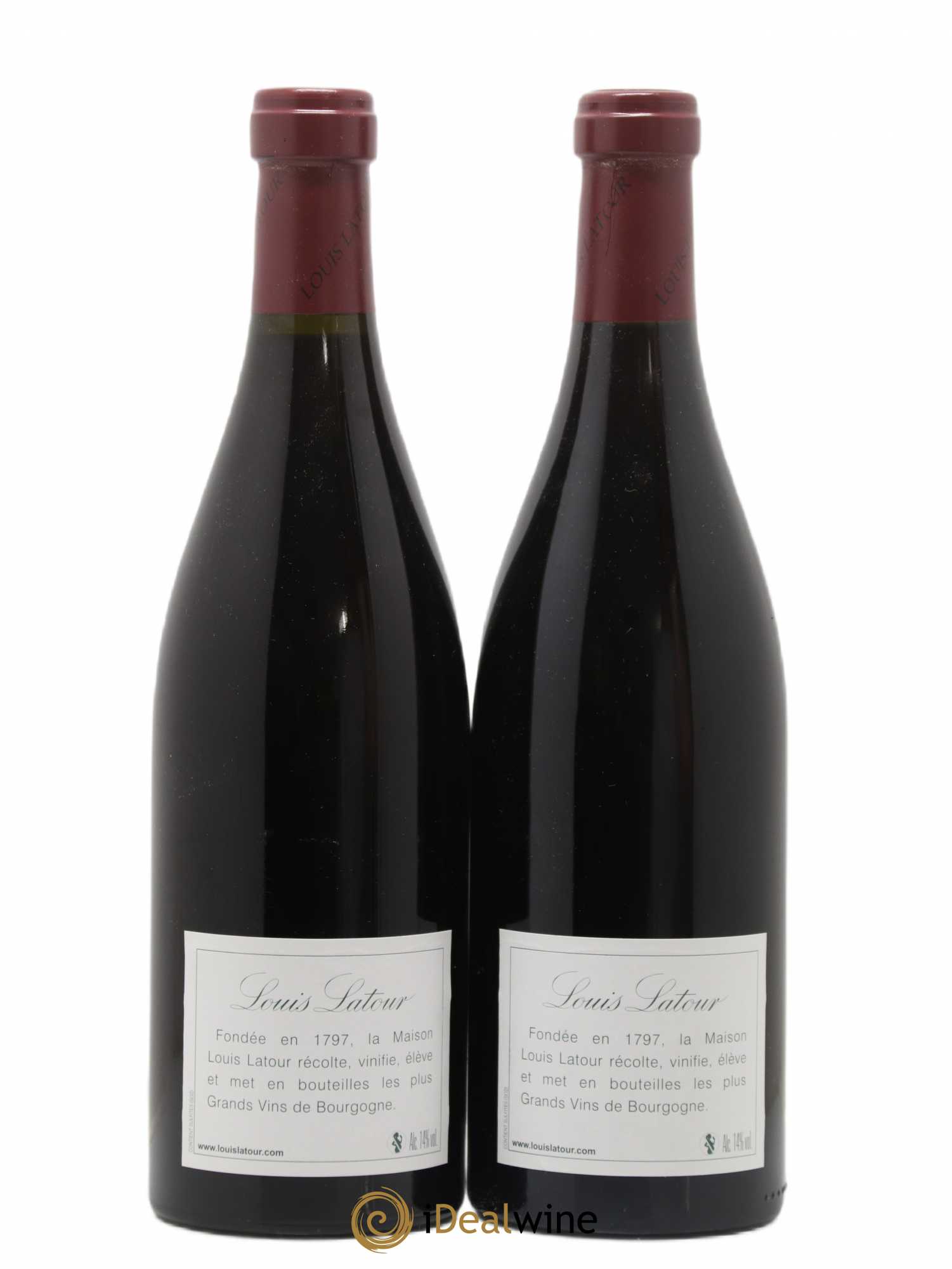 Romanée-Saint-Vivant Grand Cru Les Quatre Journaux Louis Latour 1997 - Lot of 2 bottles - 1