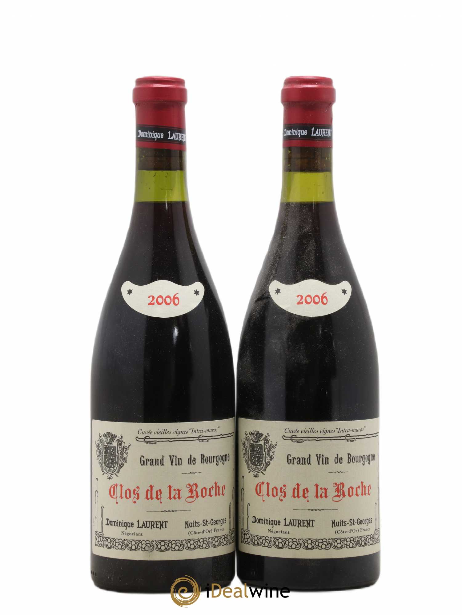 Clos de la Roche Grand Cru Dominique Laurent 2006 - Lot de 2 bouteilles - 0