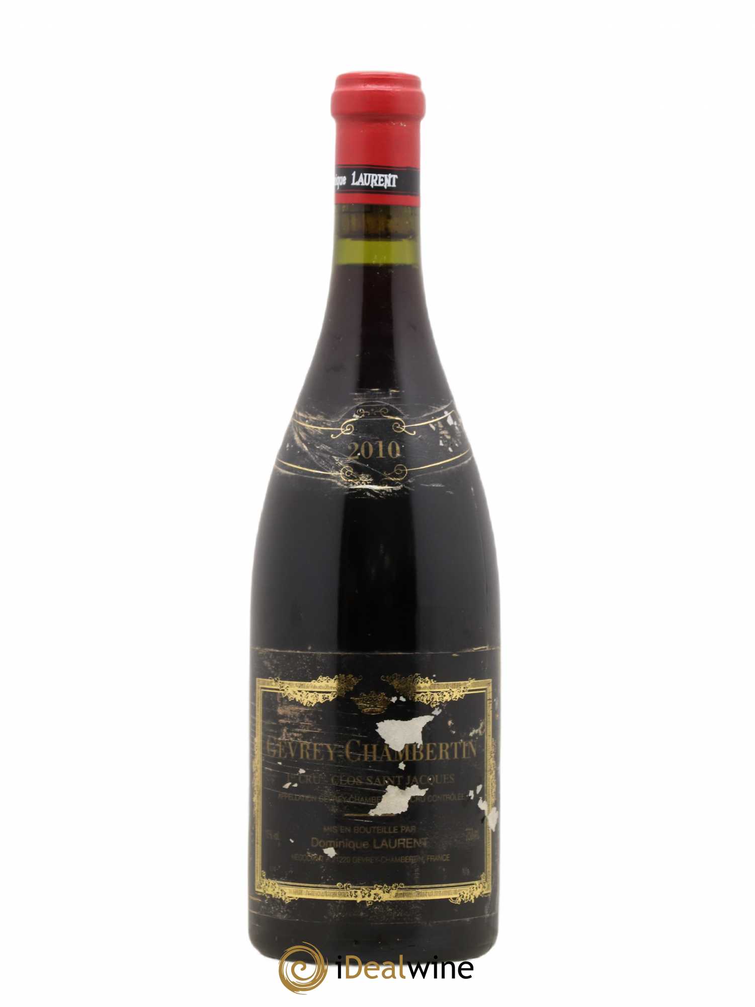 Gevrey-Chambertin 1er Cru Clos Saint Jacques Dominique Laurent 2010 - Lot de 1 bouteille - 0