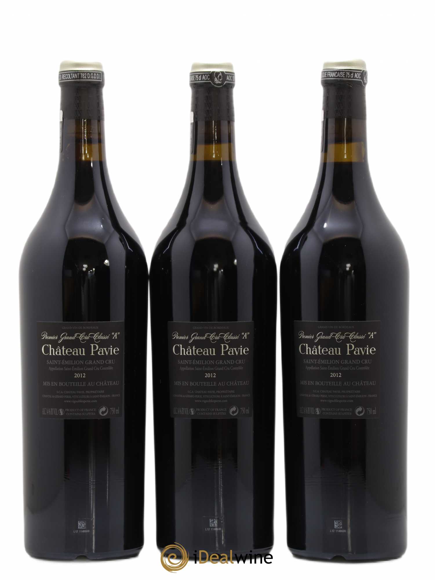 Château Pavie 1er Grand Cru Classé A 2012 - Lot de 12 bouteilles - 2