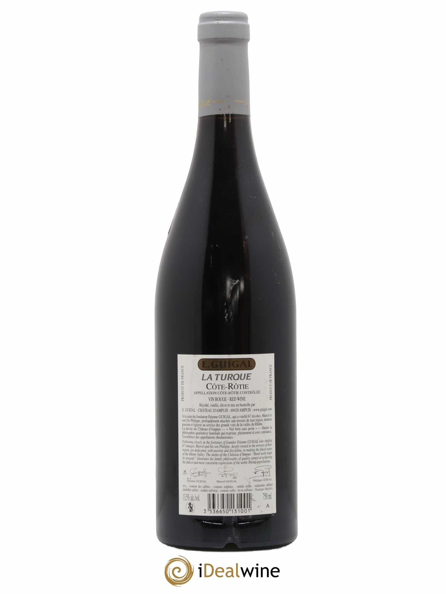 Côte-Rôtie La Turque Guigal 2013 - Lot de 1 bouteille - 1