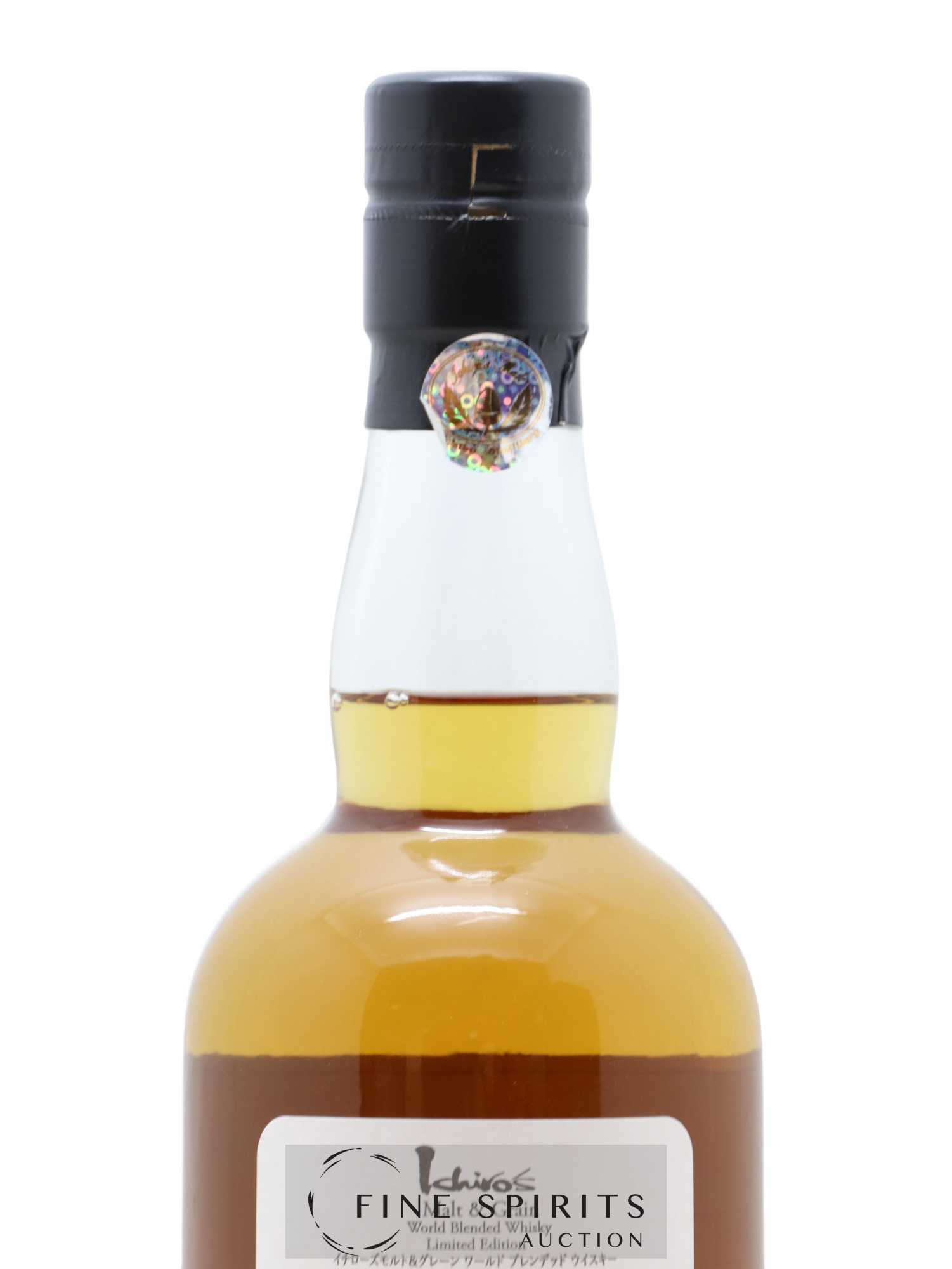 Ichiro's Malt Of. Malt & Grain - World Blended Whisky Non-Chill filtered LMDW Limited Edition - Lot de 1 bouteille - 3