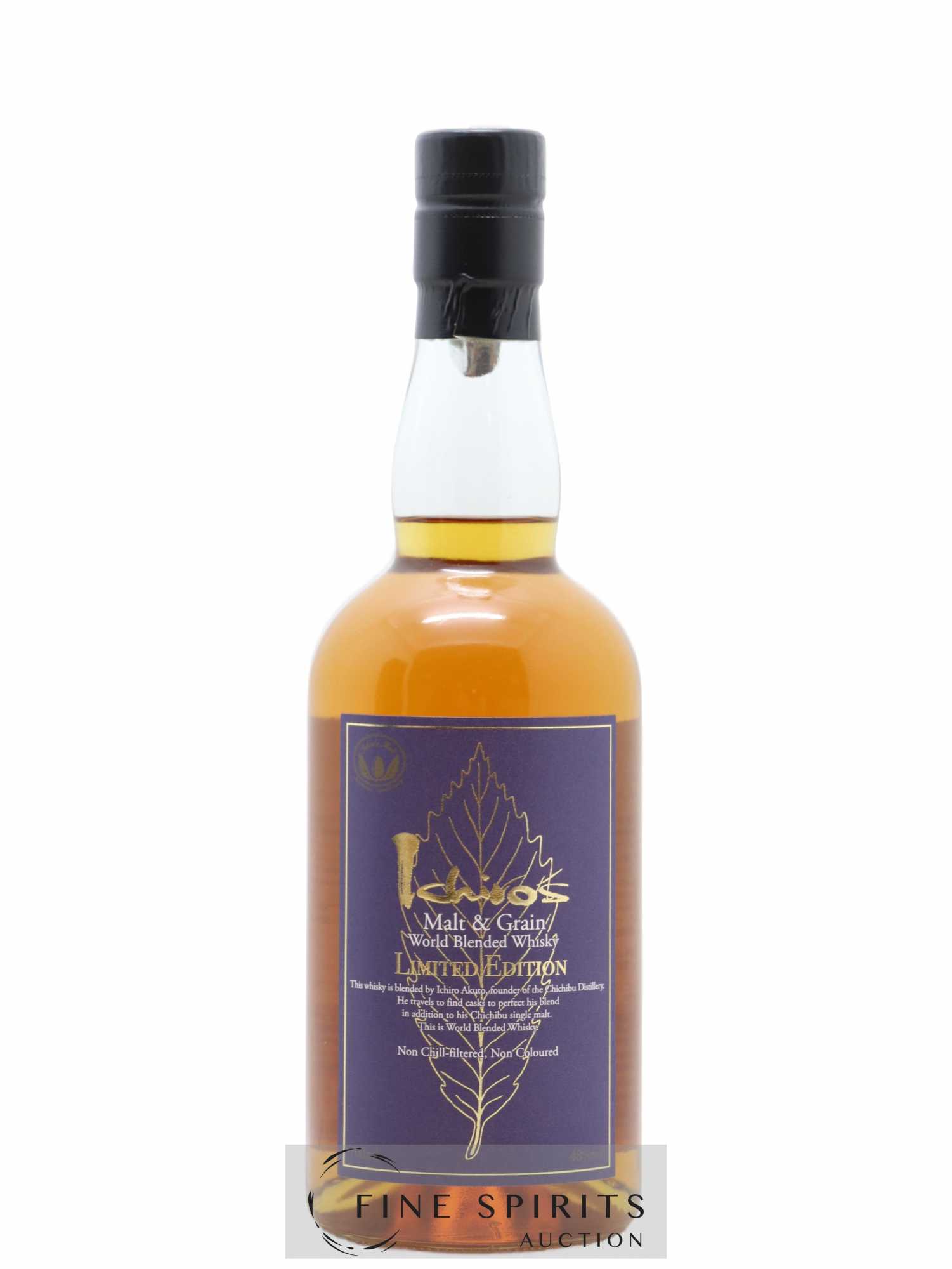 Ichiro's Malt Of. Malt & Grain - World Blended Whisky Non-Chill filtered LMDW Limited Edition - Lot de 1 bouteille - 1