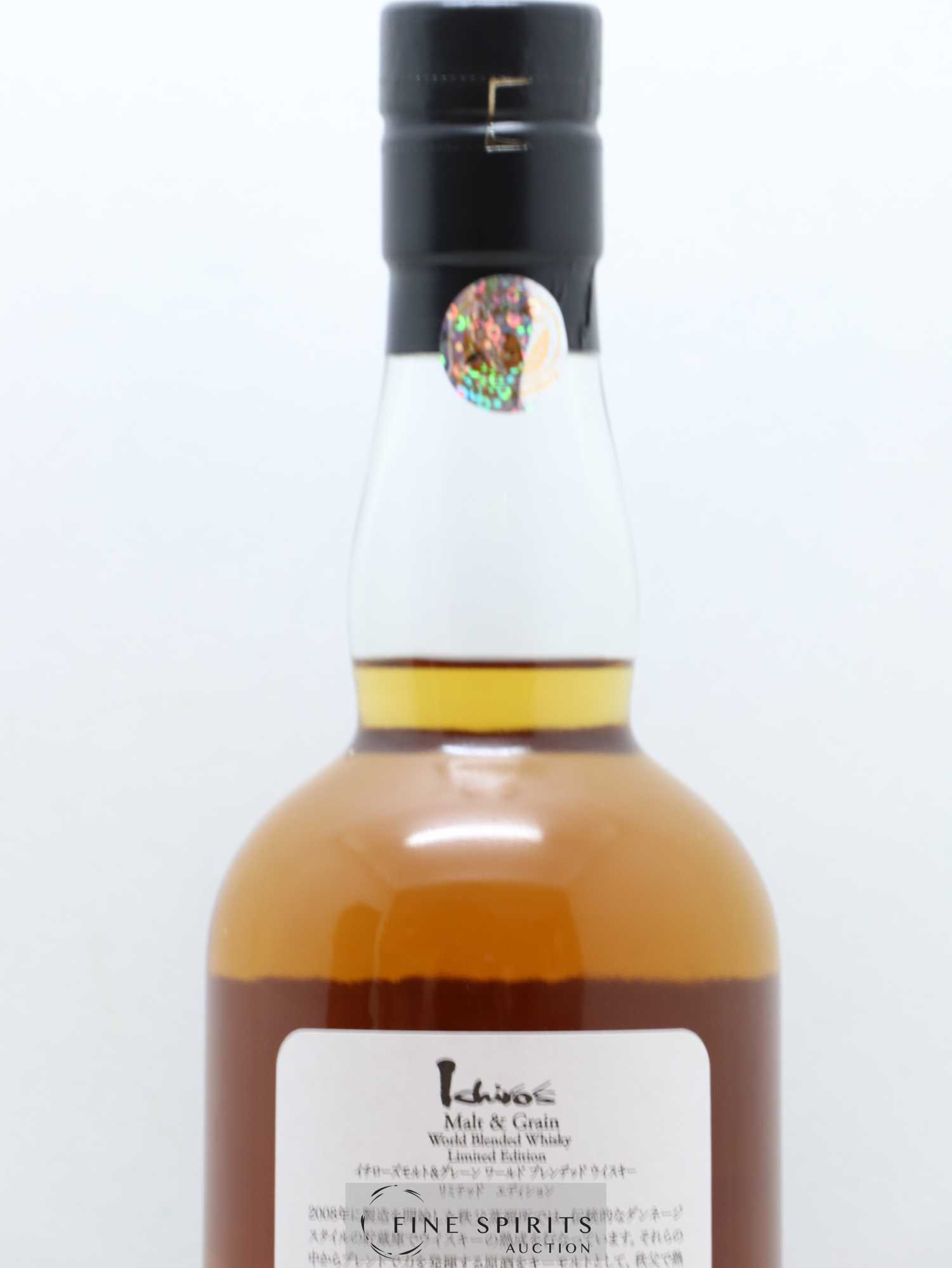 Ichiro's Malt Of. Malt & Grain - World Blended Whisky Non-Chill filtered LMDW Limited Edition - Lot de 1 bouteille - 3