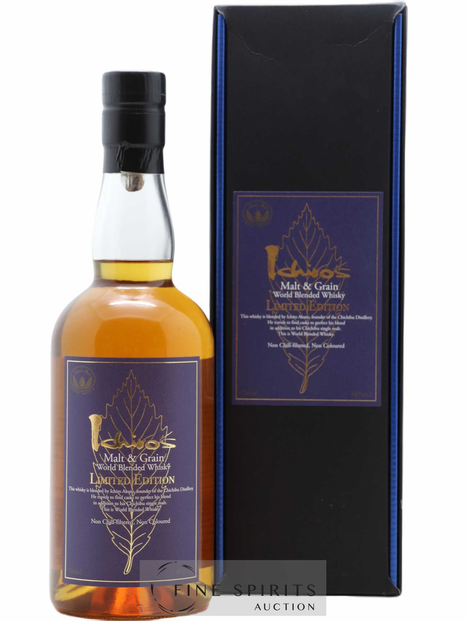 Ichiro's Malt Of. Malt & Grain - World Blended Whisky Non-Chill filtered LMDW Limited Edition - Lot de 1 bouteille - 0