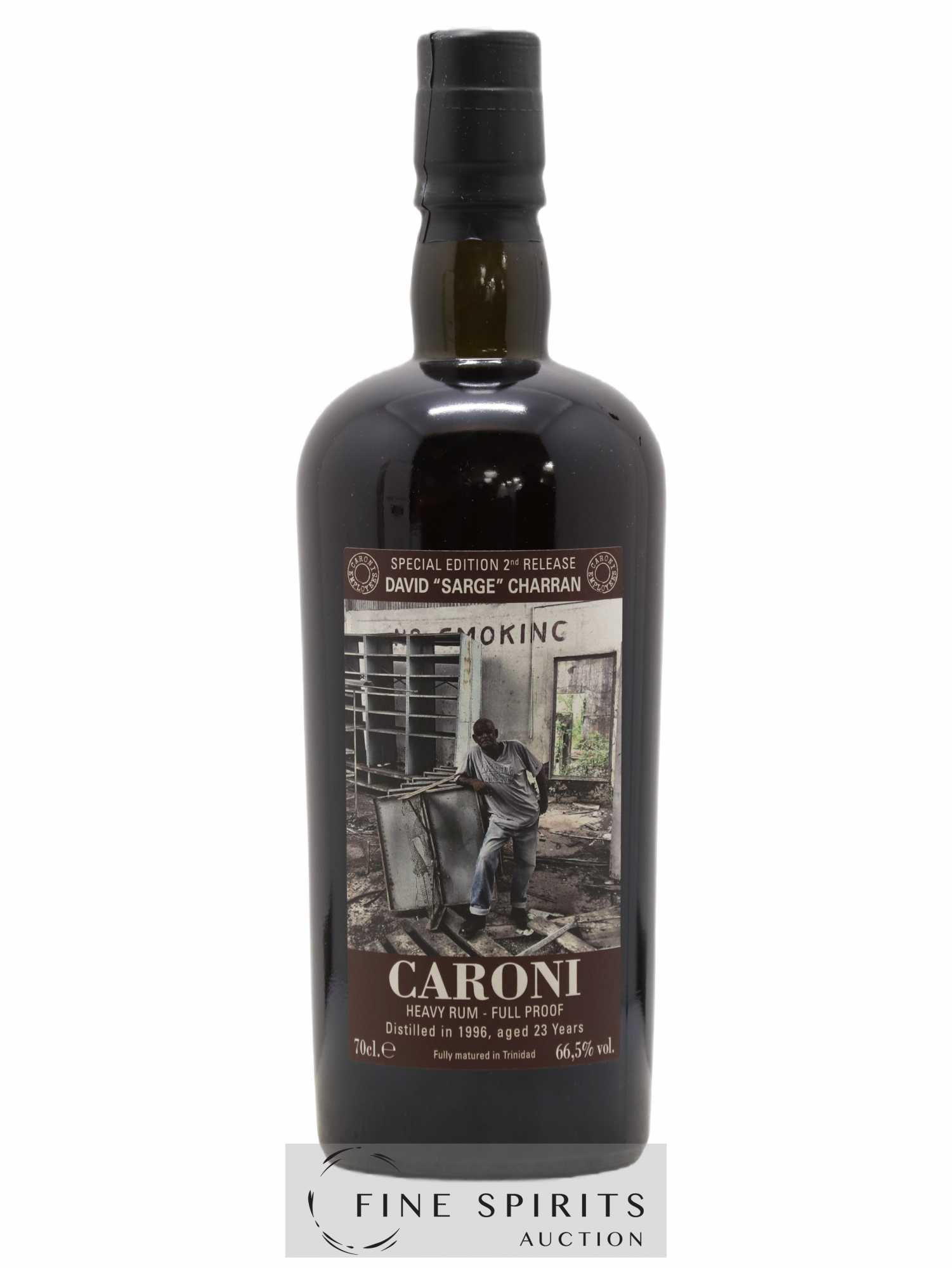 Caroni 23 years 1996 Velier Special Edition David Sarge Charran 2nd Release - One of 953 - bottled 2019 Employee Serie - Lotto di 1 bottiglia - 1