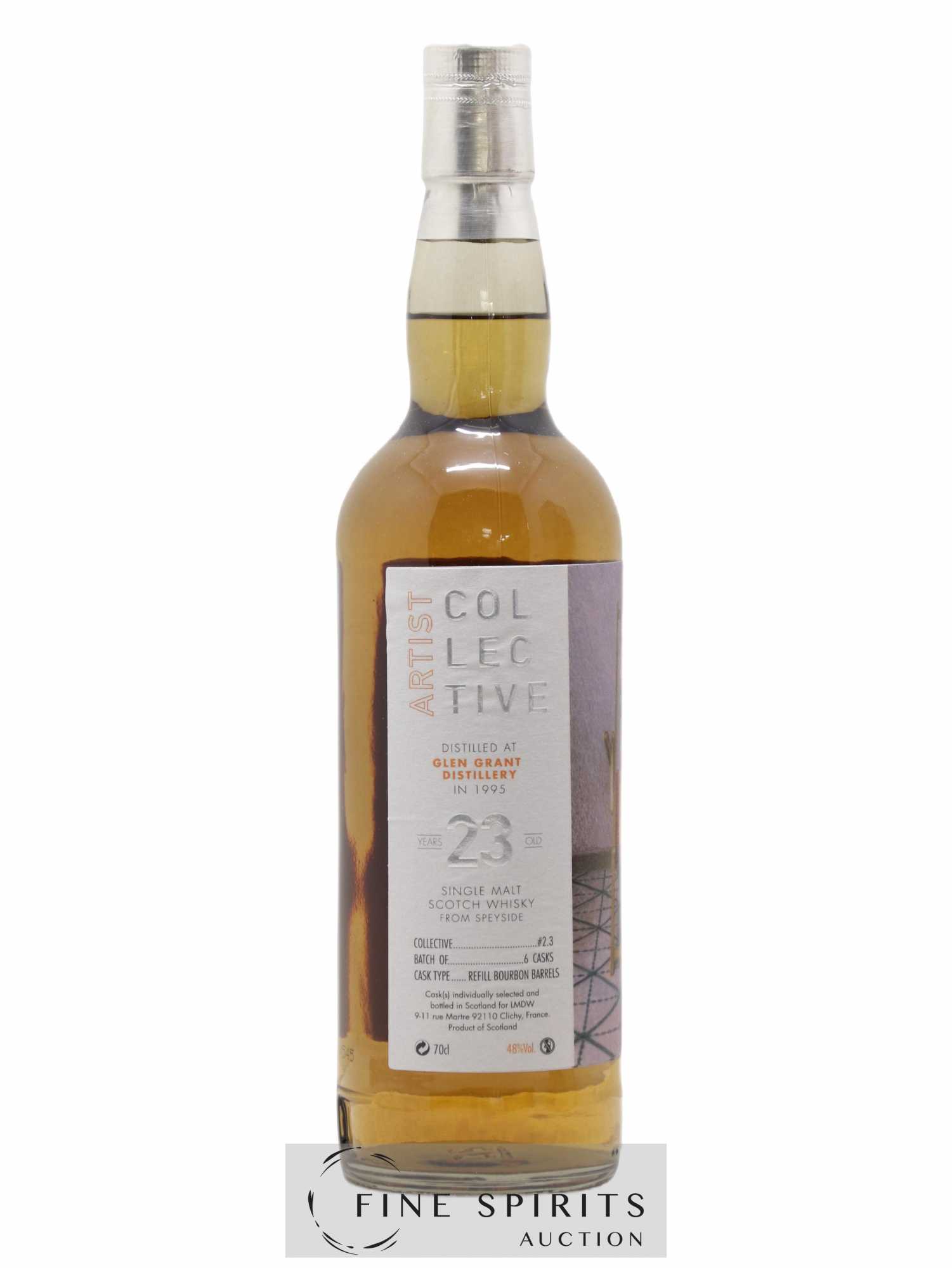 Glen Grant 23 years 1995 LMDW Artist Collective 2.3 - Lot de 1 bouteille - 2