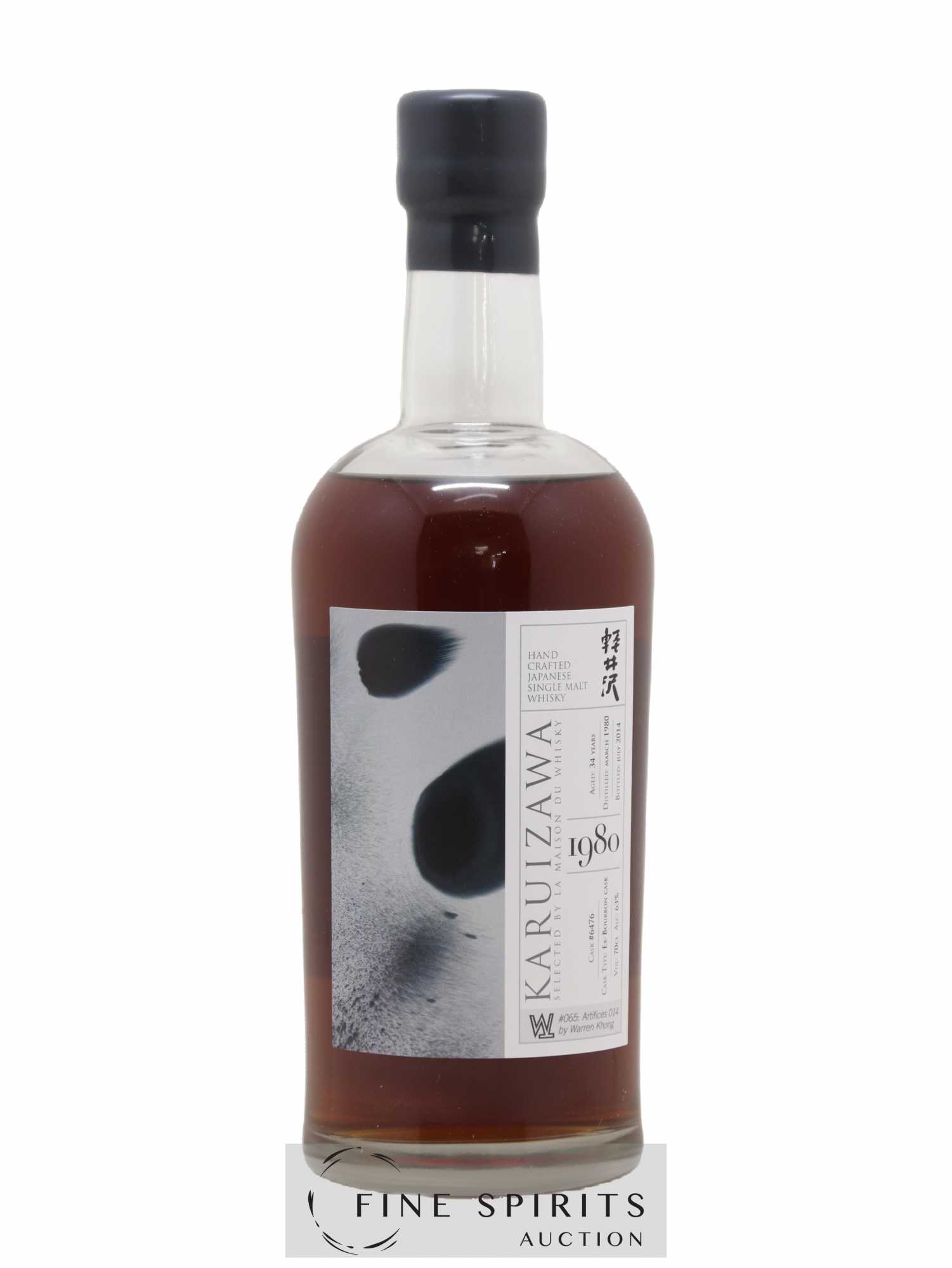 Karuizawa 34 years 1980 Number One Drinks Ex-Bourbon Cask n°6476 - bottled 2014 LMDW Artist - Posten von 1 Flasche - 1