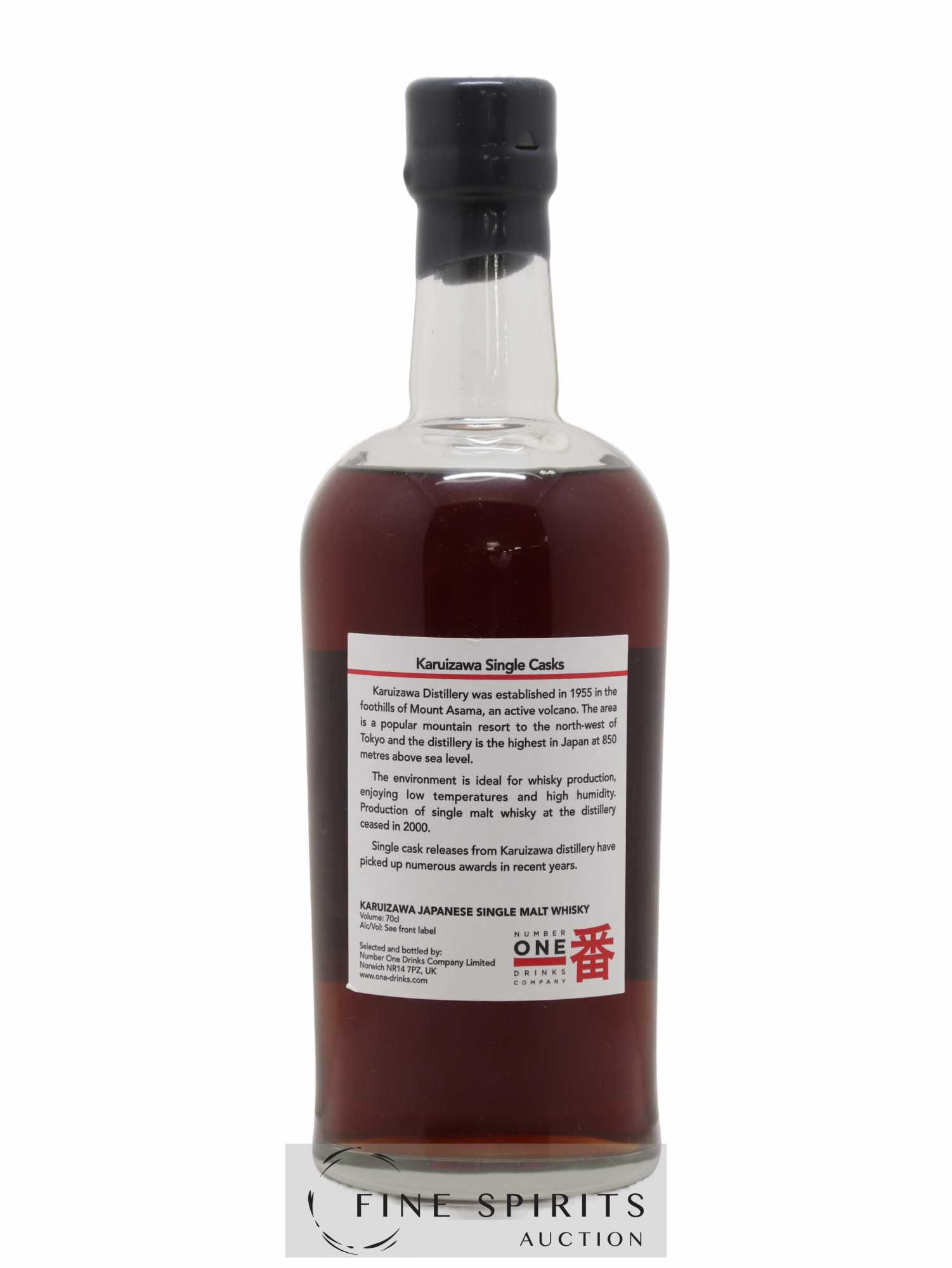 Karuizawa 1981 Of. Vintage Single Cask n°8309 - bottled 2011 - Lot de 1 bouteille - 2