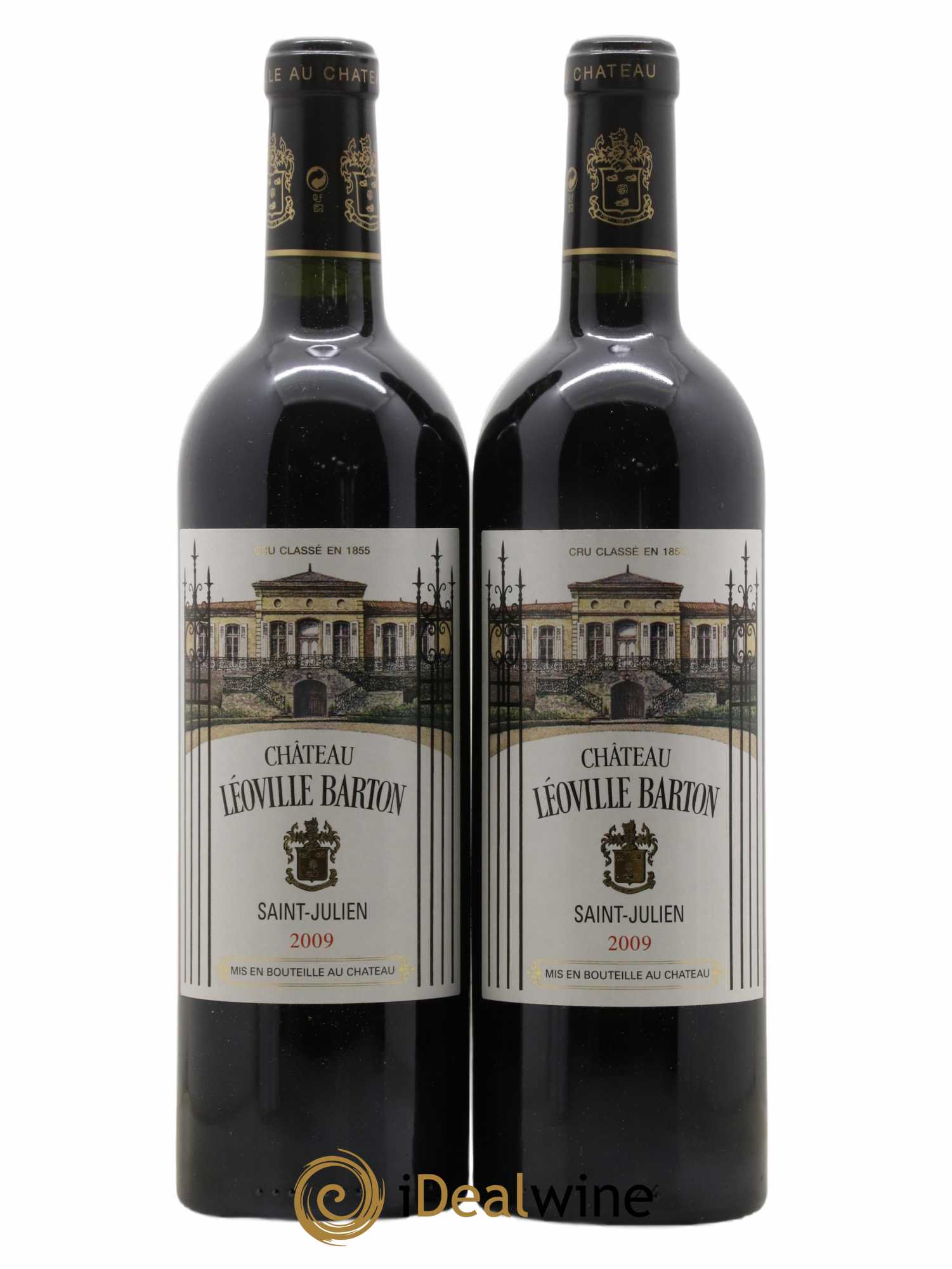 Château Léoville Barton 2ème Grand Cru Classé 2009 - Lot de 2 bouteilles - 0