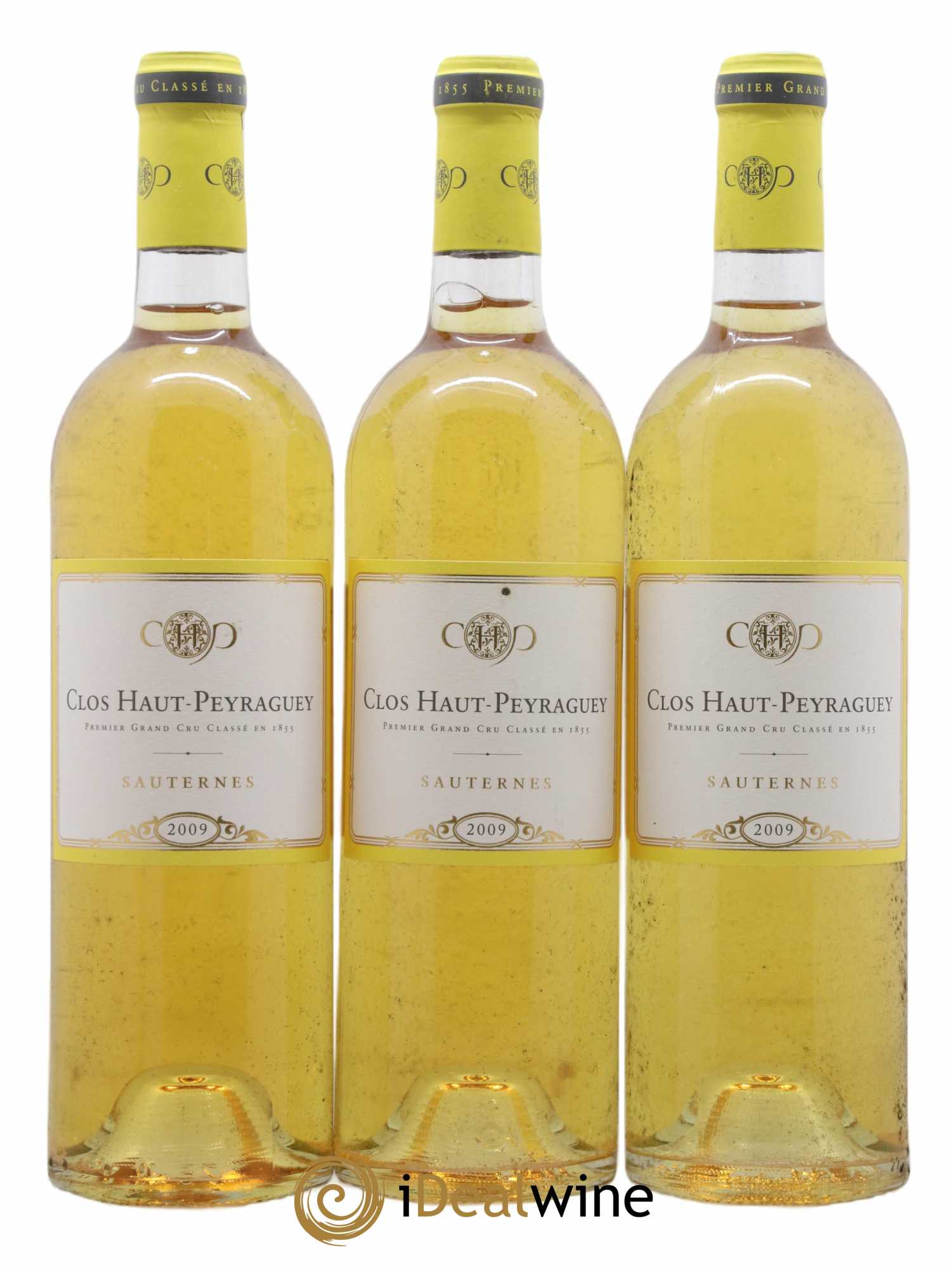 Clos Haut-Peyraguey 1er Grand Cru Classé (senza prezzo di riserva) 2009 - Lotto di 3 bottiglie - 0