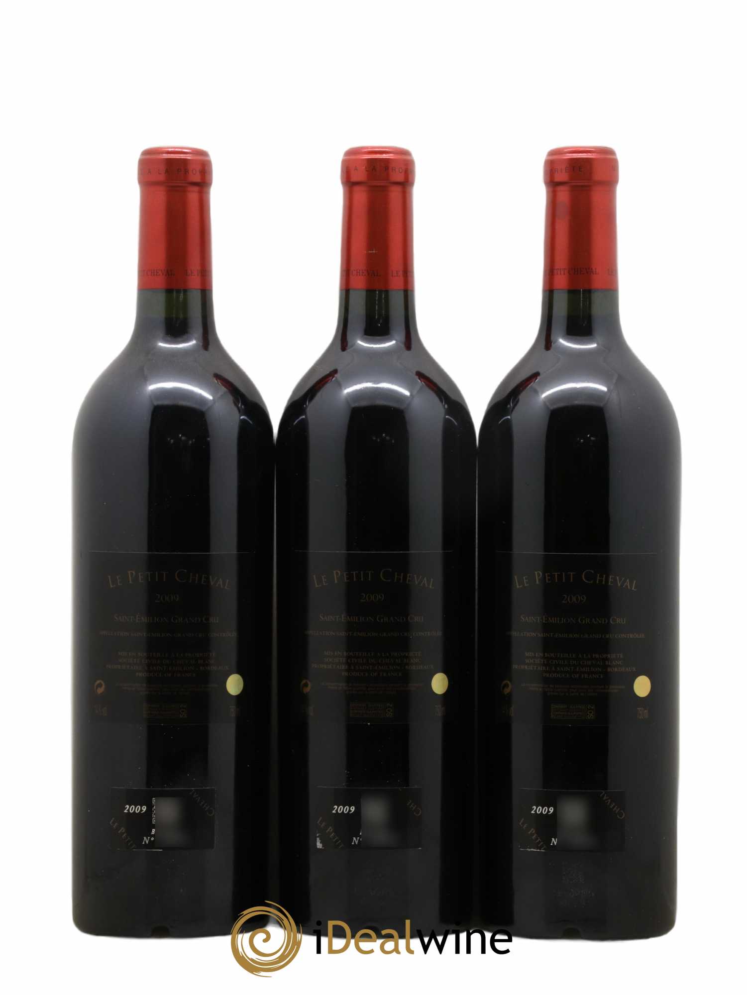 Le Petit Cheval Second Vin 2009 - Lot de 6 bouteilles - 4